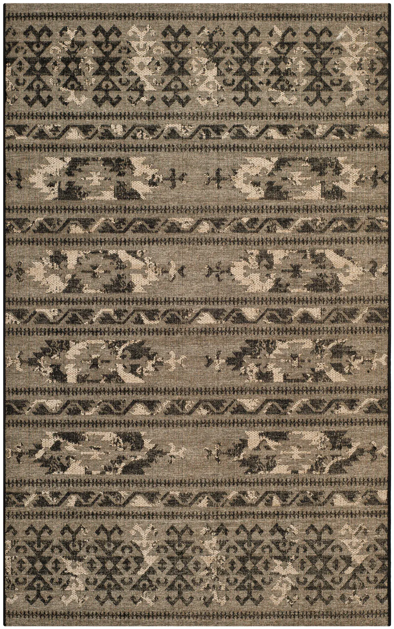 Palazzo Banded Tribal Rug