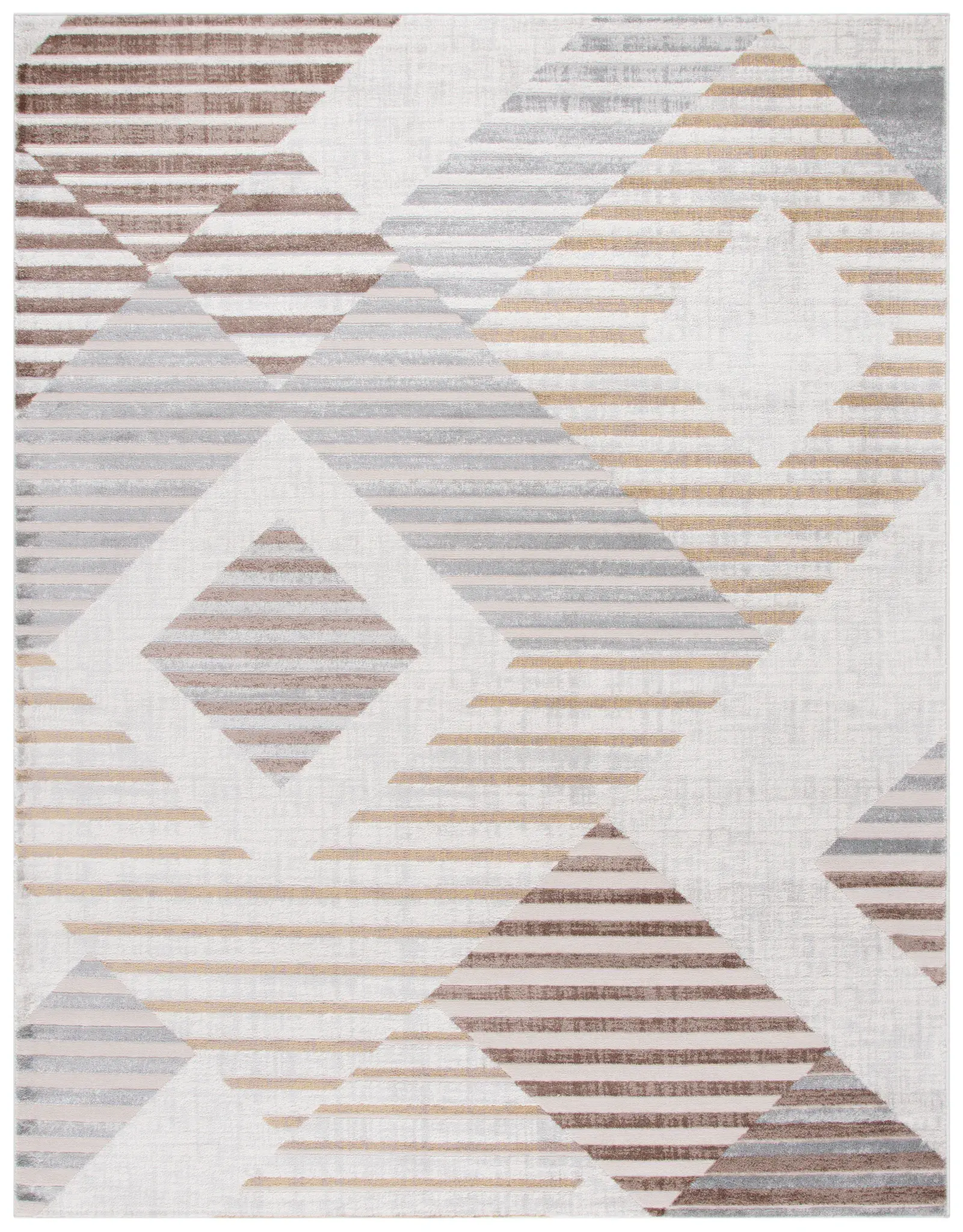 Palma Striped Diamond Rug