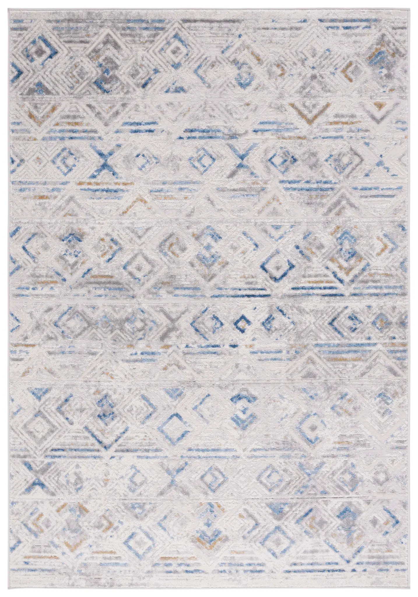 Palma Banded Diamond Rug