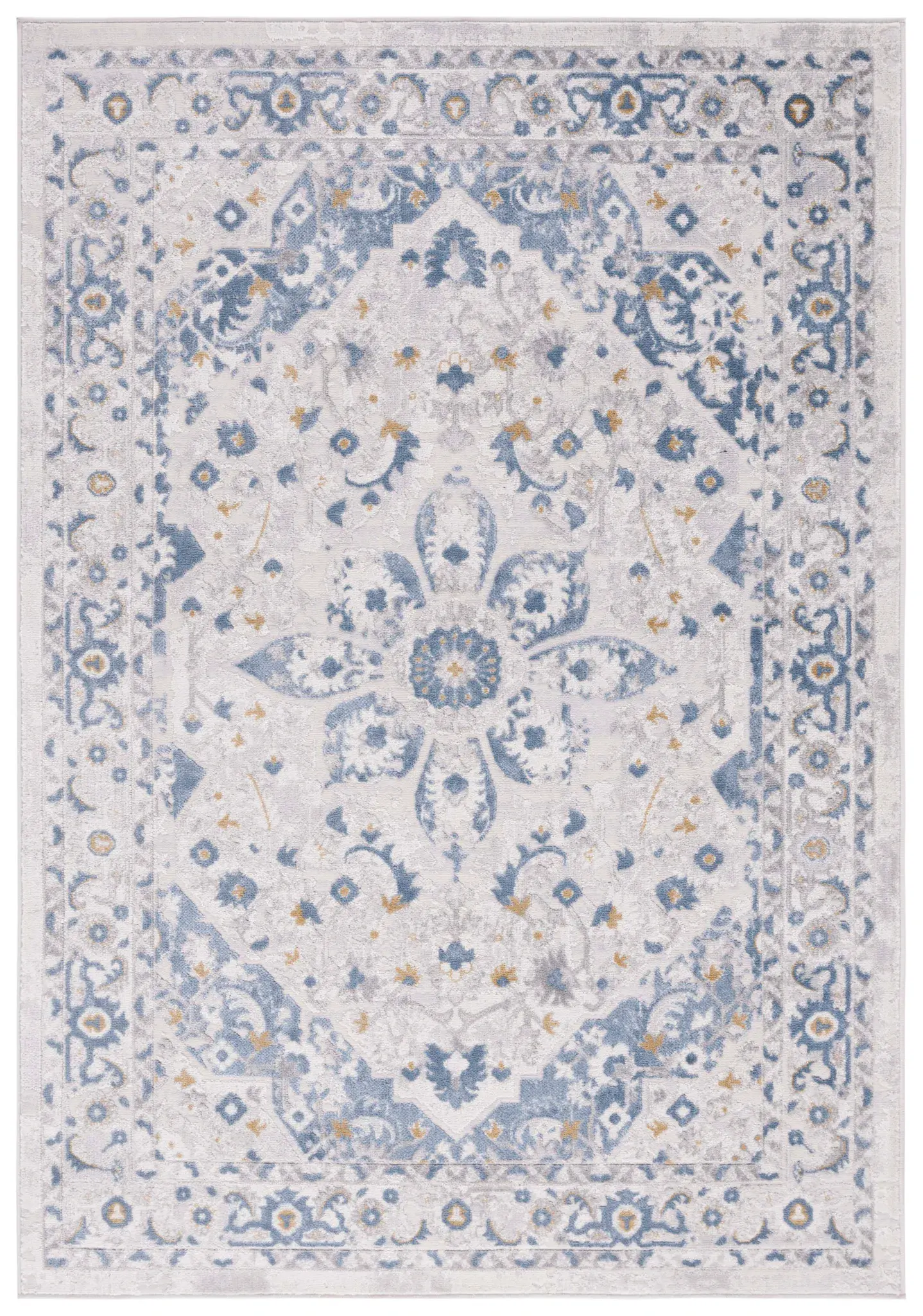 Palma Vintage Floral Medallion Rug
