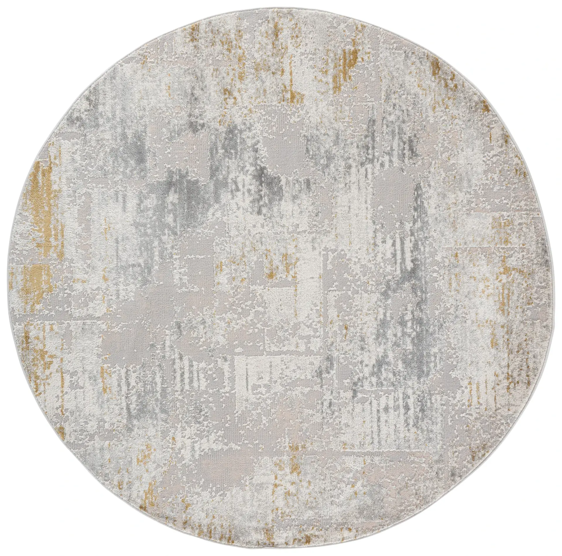 Palma Abstract Round Rug