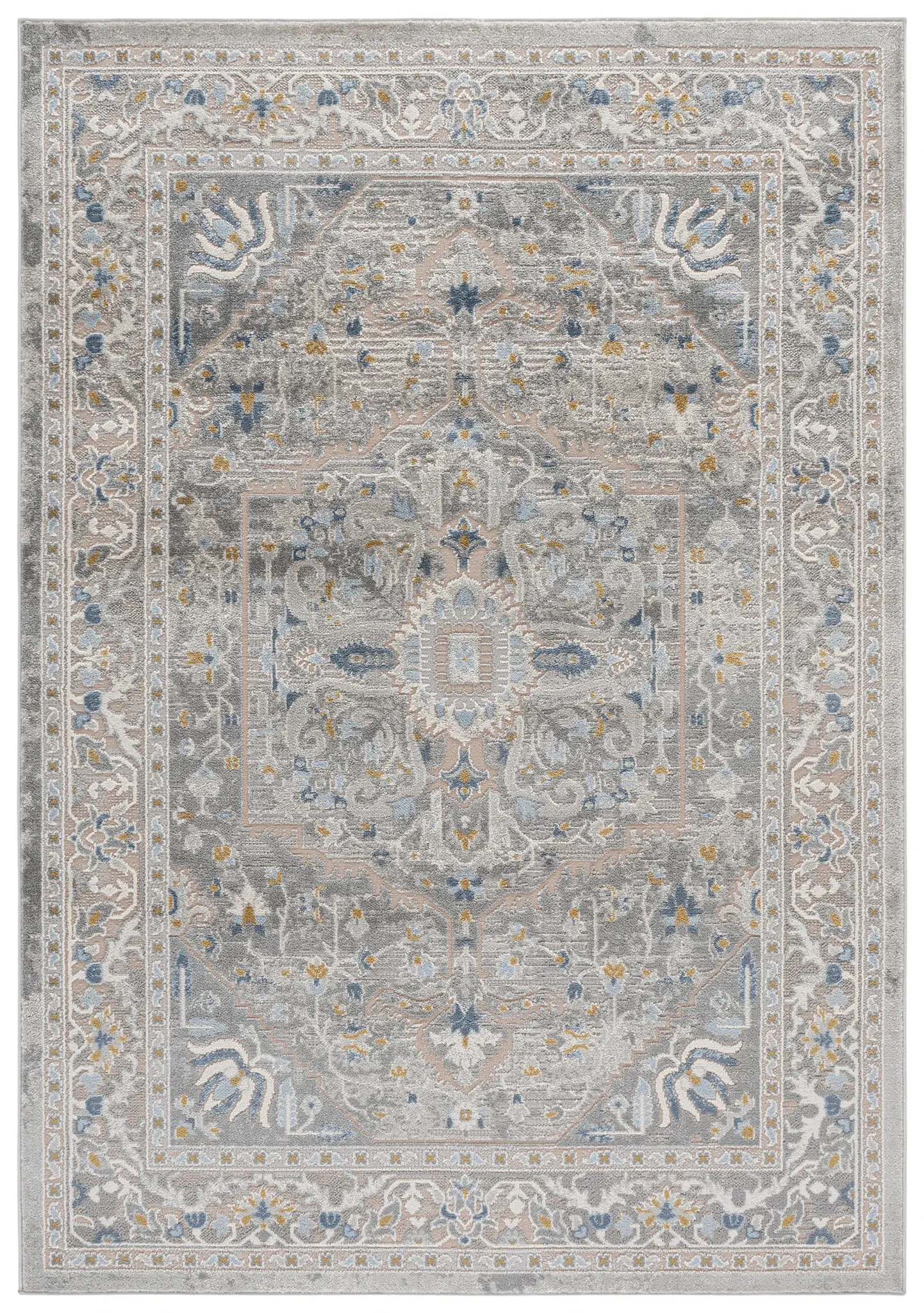 Palma Medallion Bordered Rug
