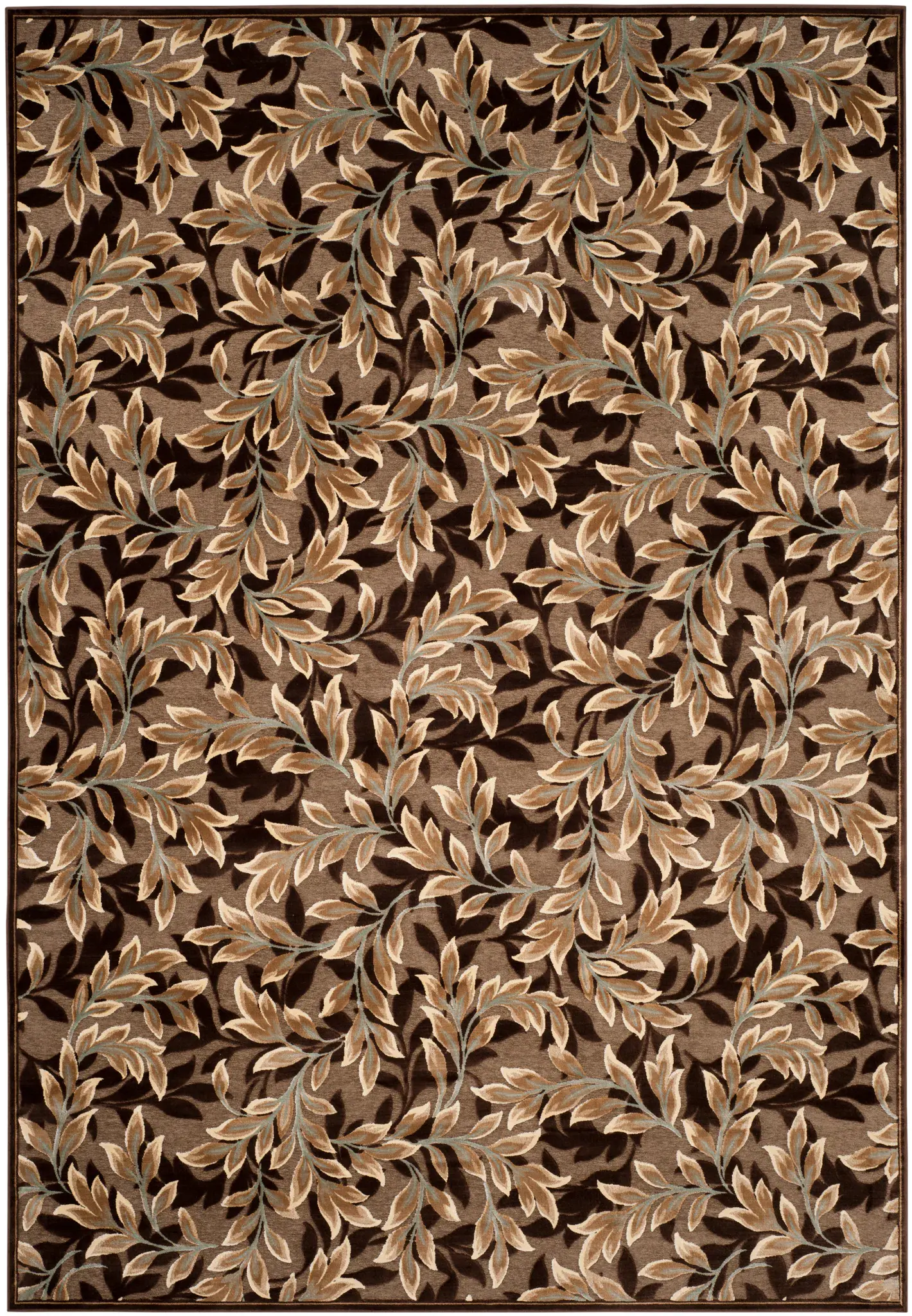 Paradise Leafy Vine Rug