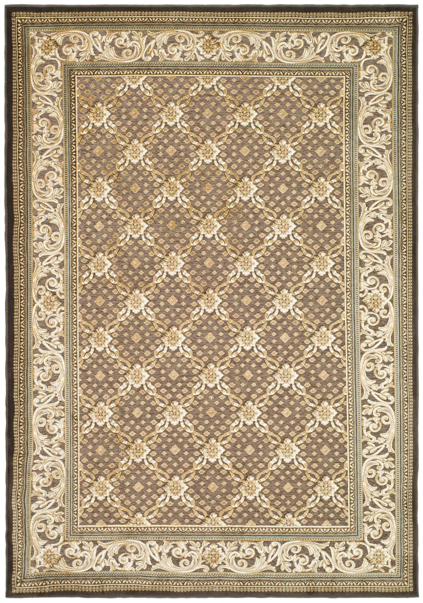 Paradise Floral Lattice Rug