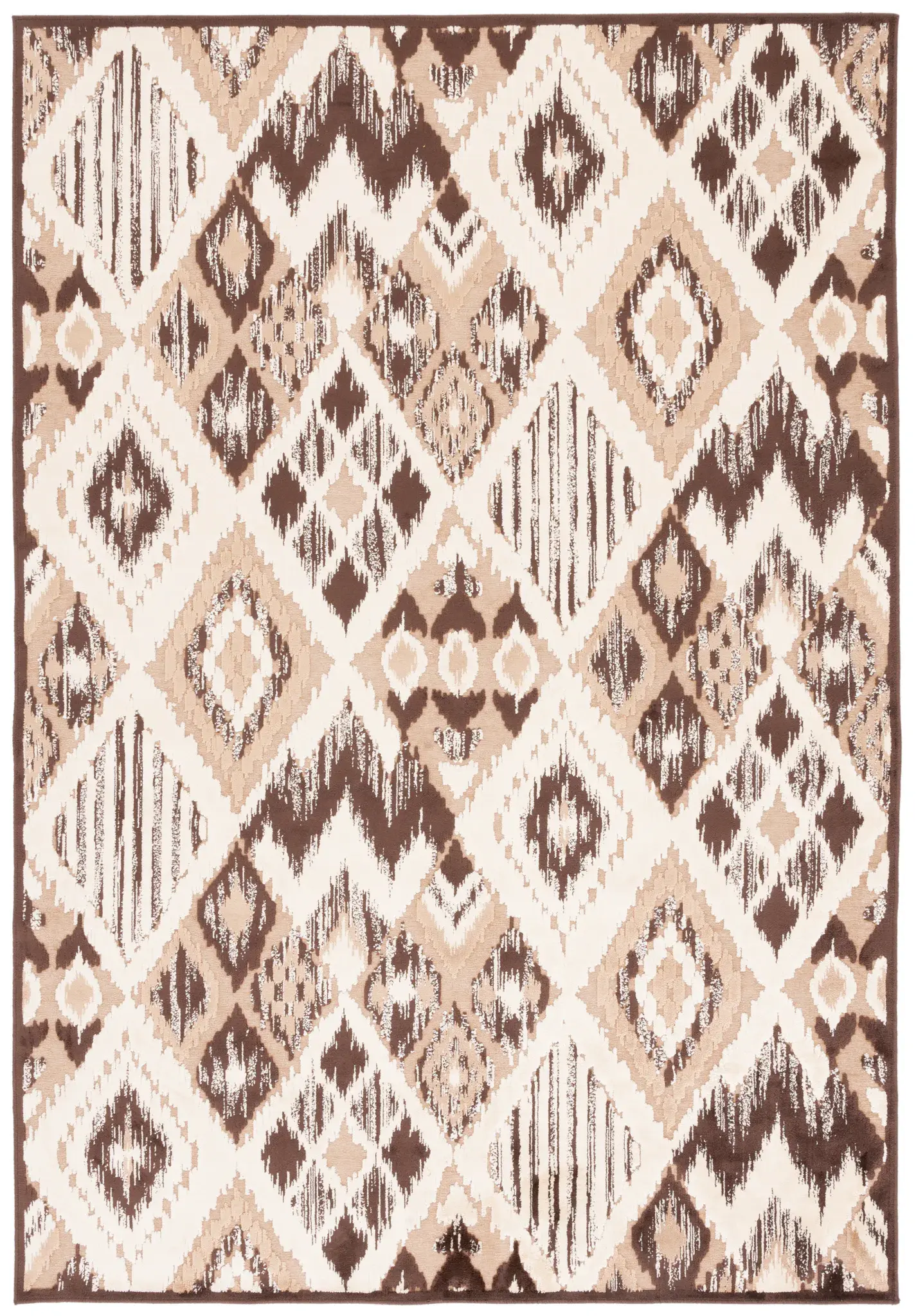 Paradise Thom Felica Ikat Diamond Rug