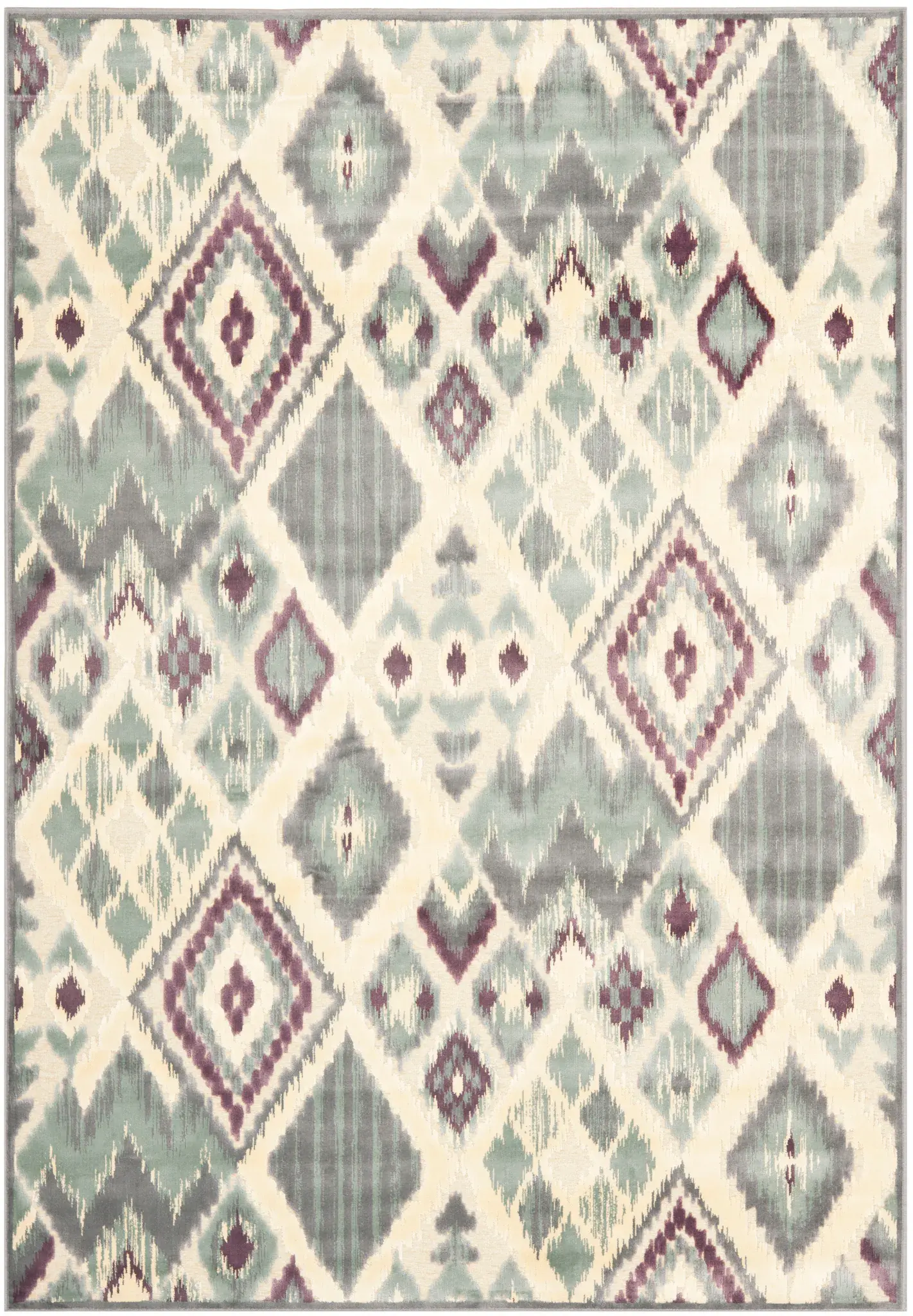 Paradise Thom Felica Ikat Diamond Rug