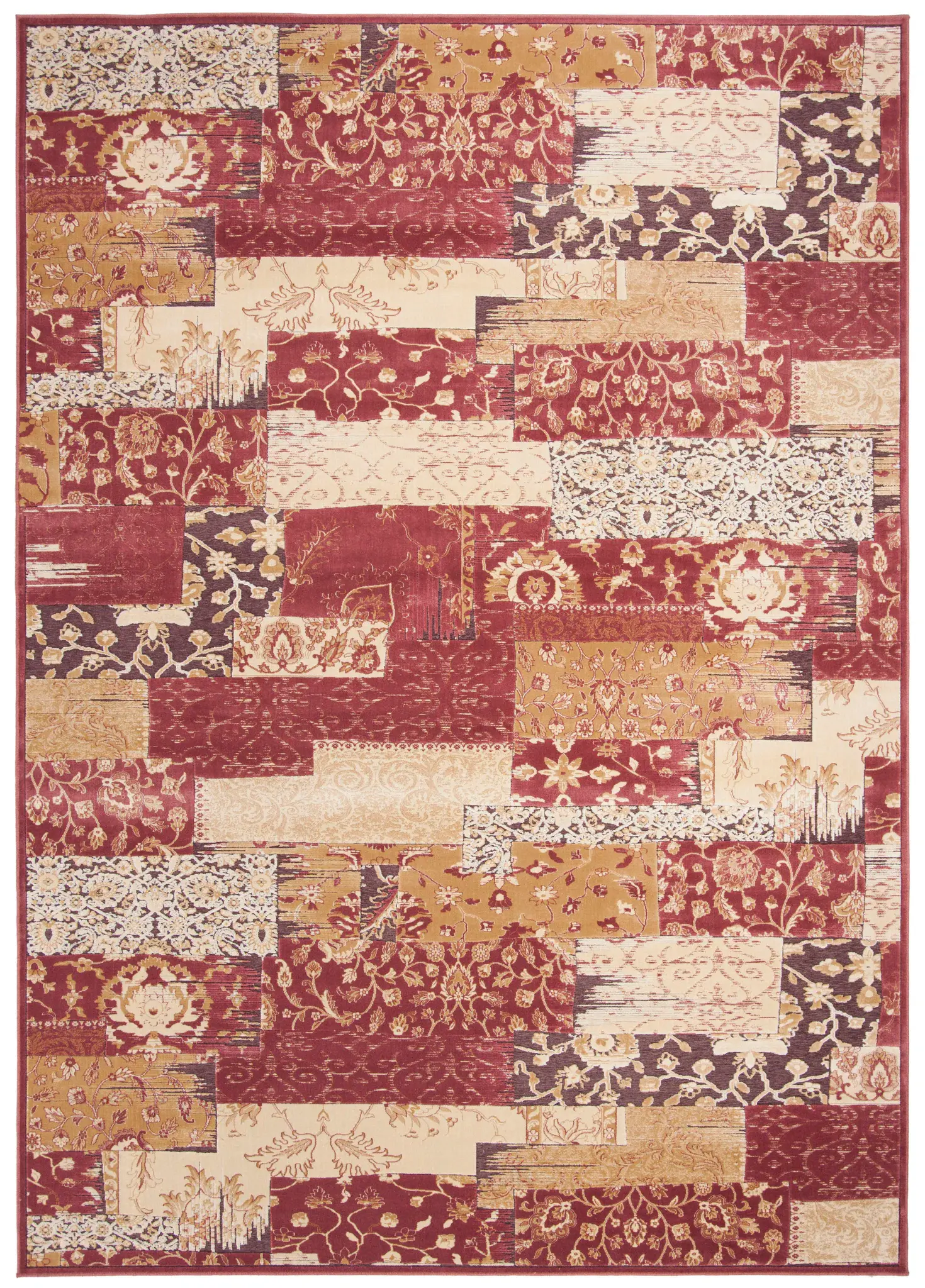 Paradise Patchwork Floral Rug
