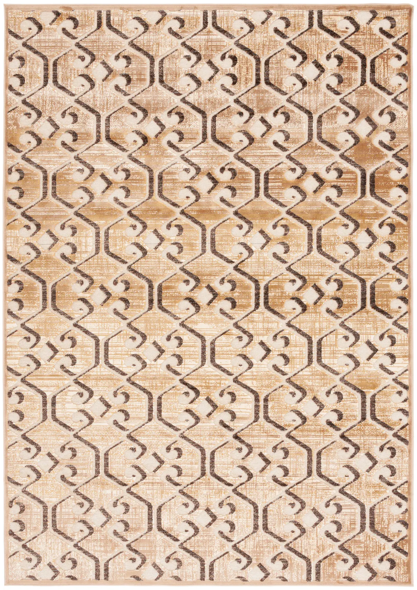 Paradise Scroll Trellis Rug