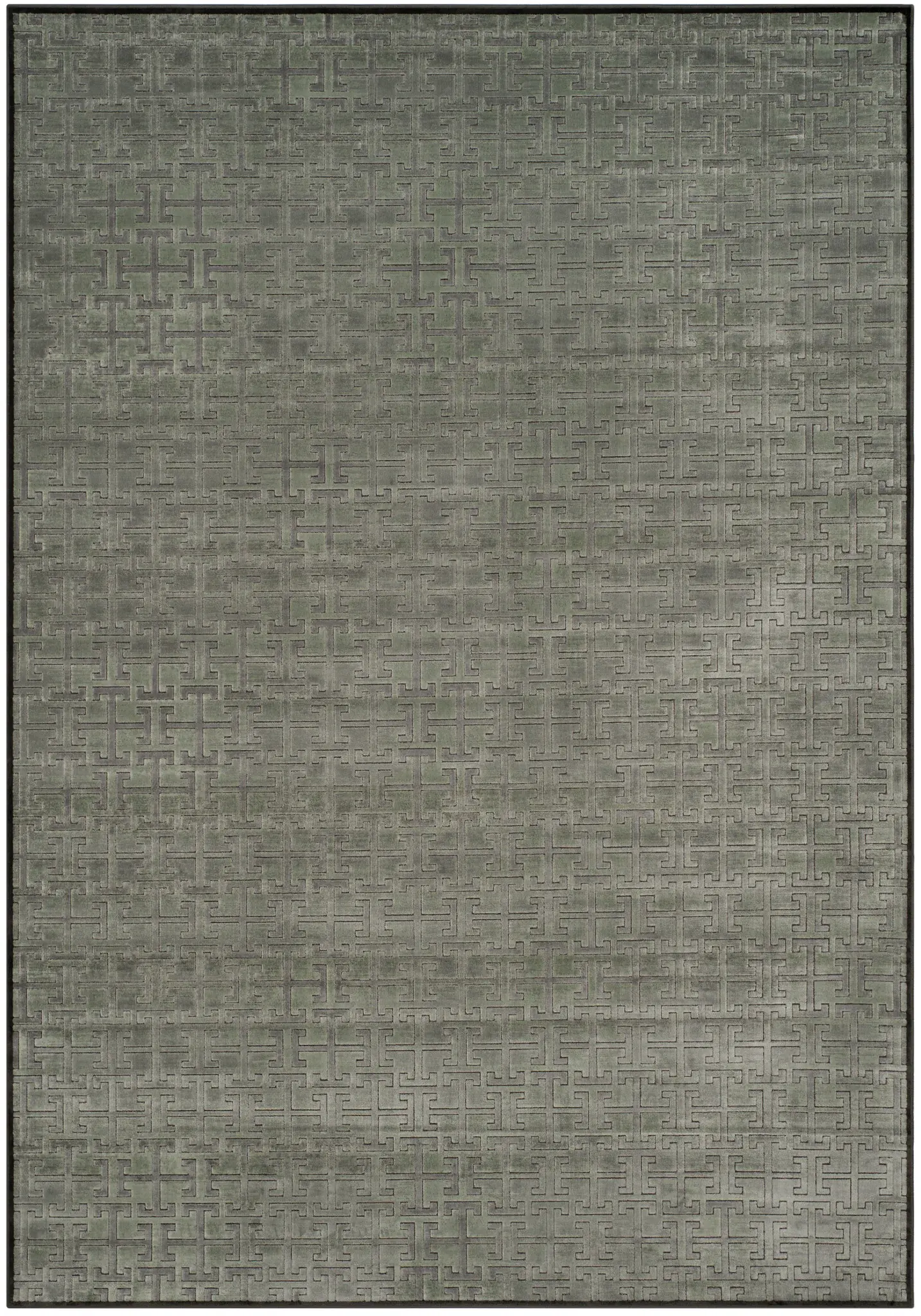 Paradise Jamie Drake Interlocking Key Rug