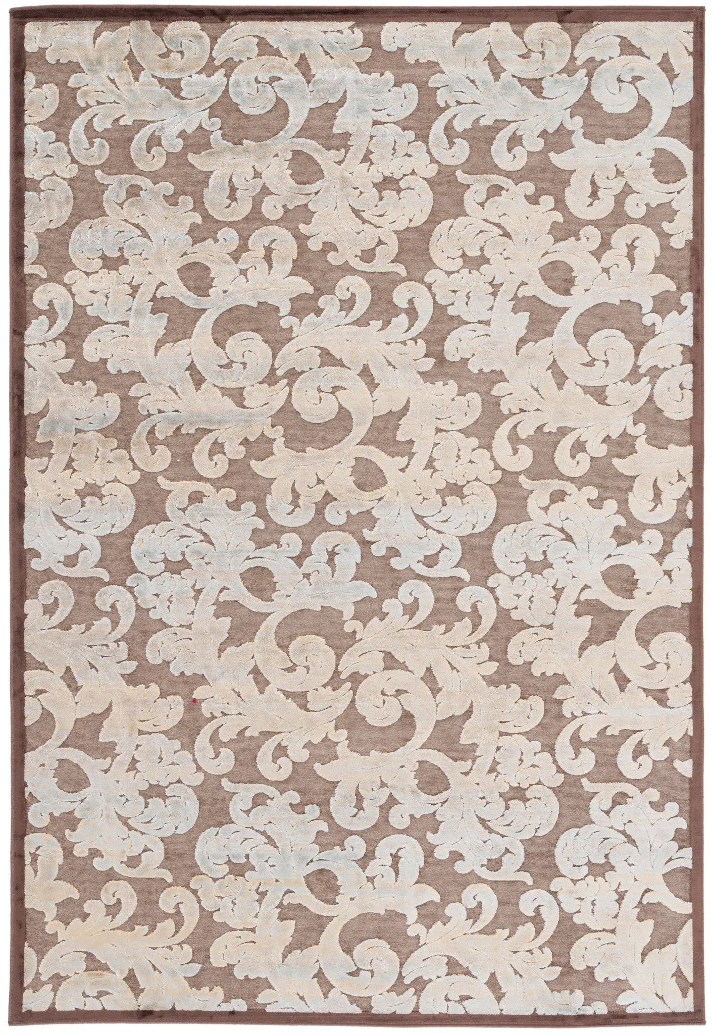 Paradise Scrolling Leaf Rug