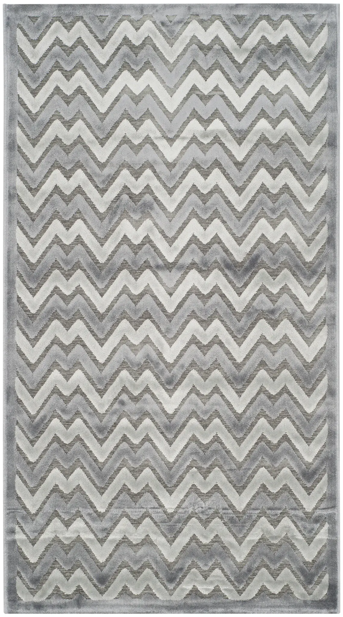 Paradise Chevron Border Rug