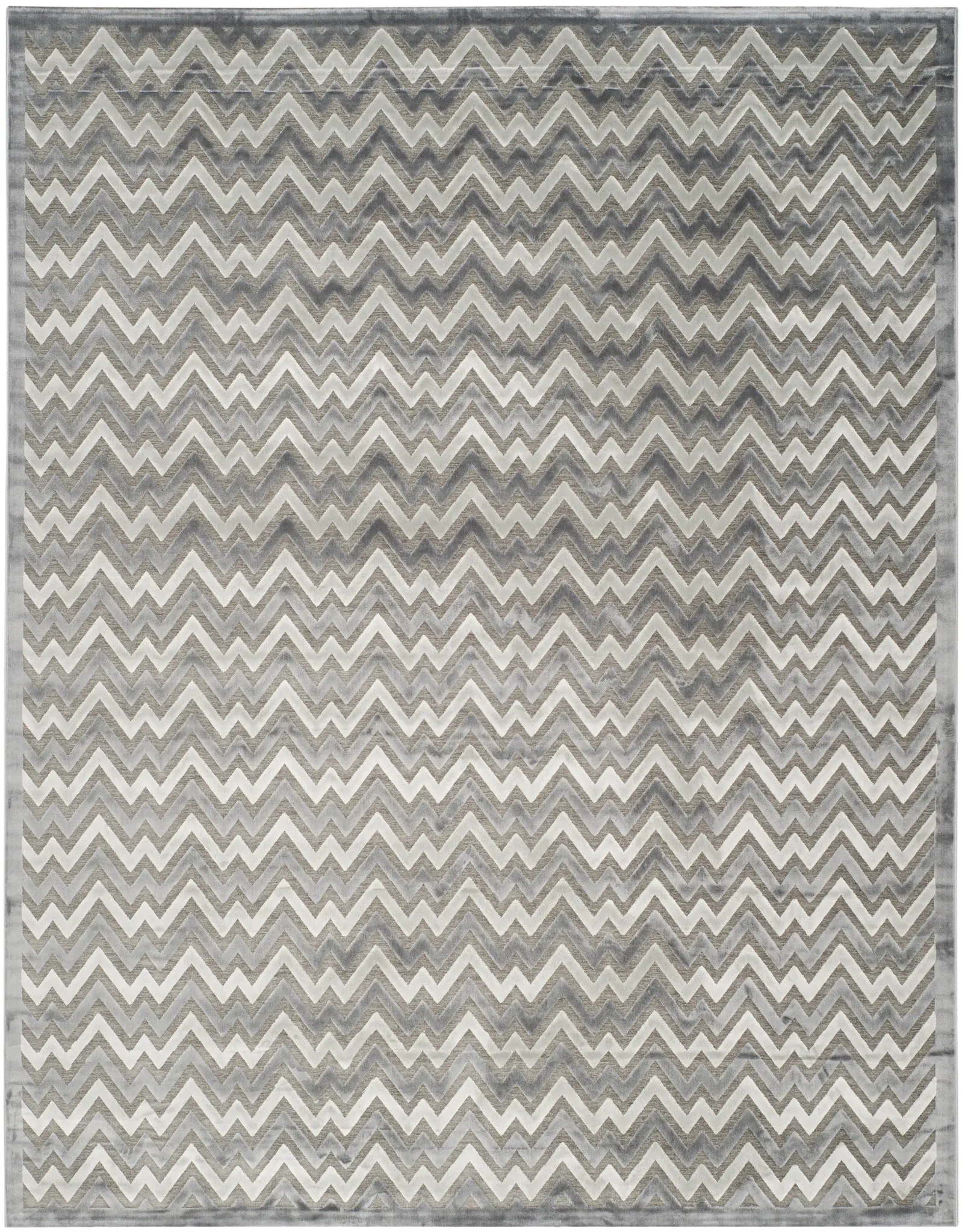 Paradise Chevron Border Rug