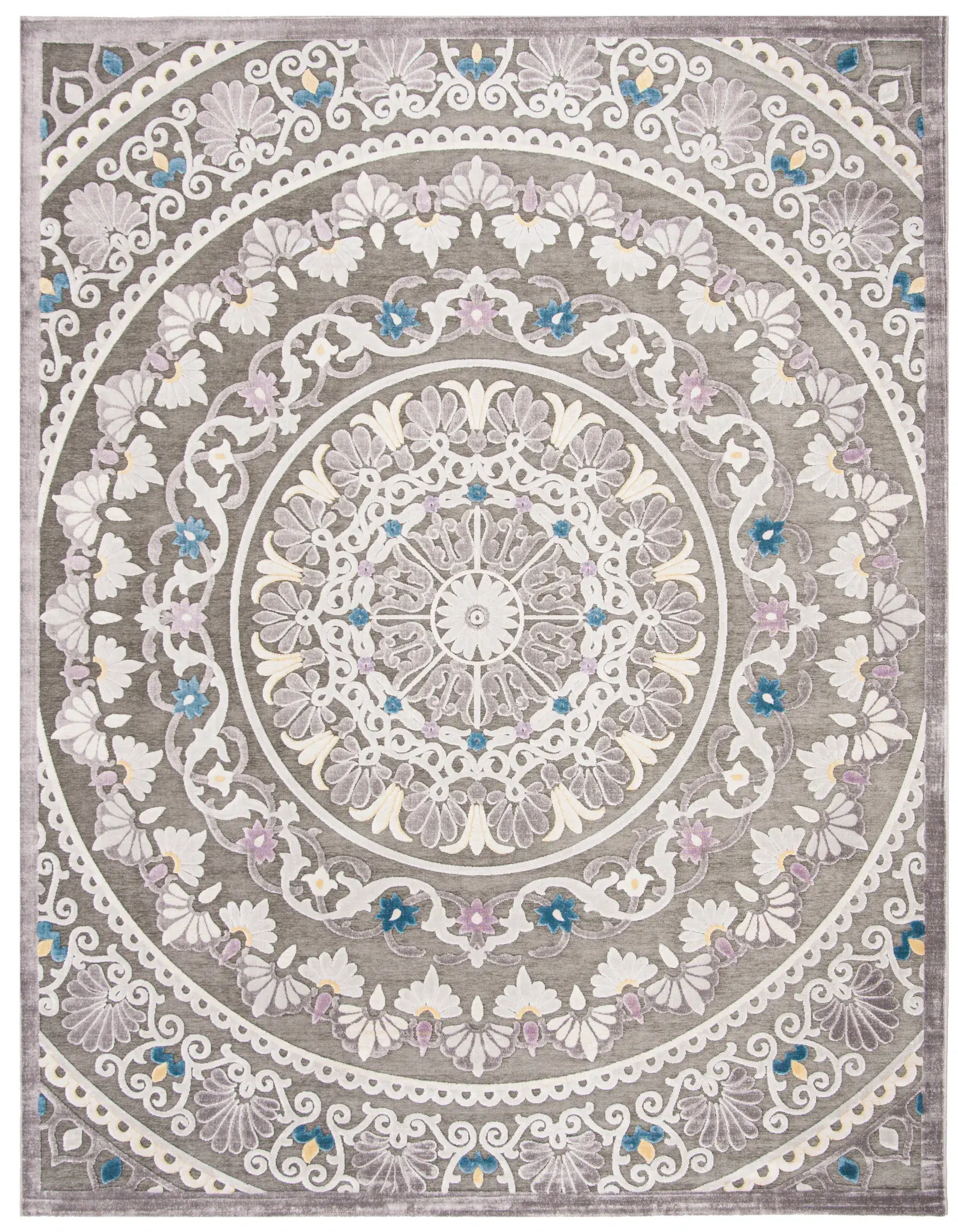 Paradise Suzani Medallion Rug