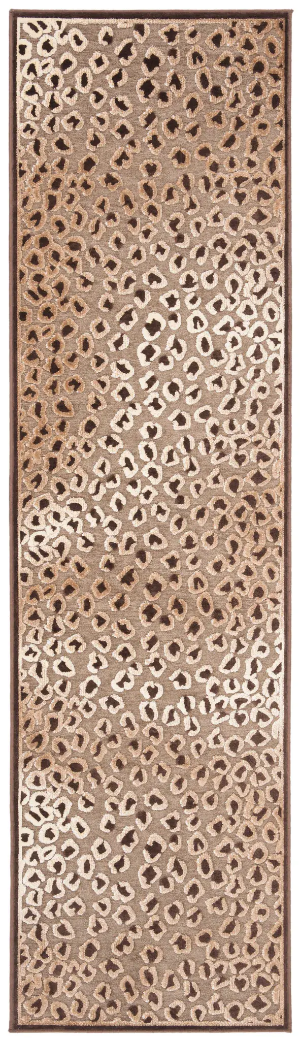 Paradise Glam Animal Print Viscose Rug
