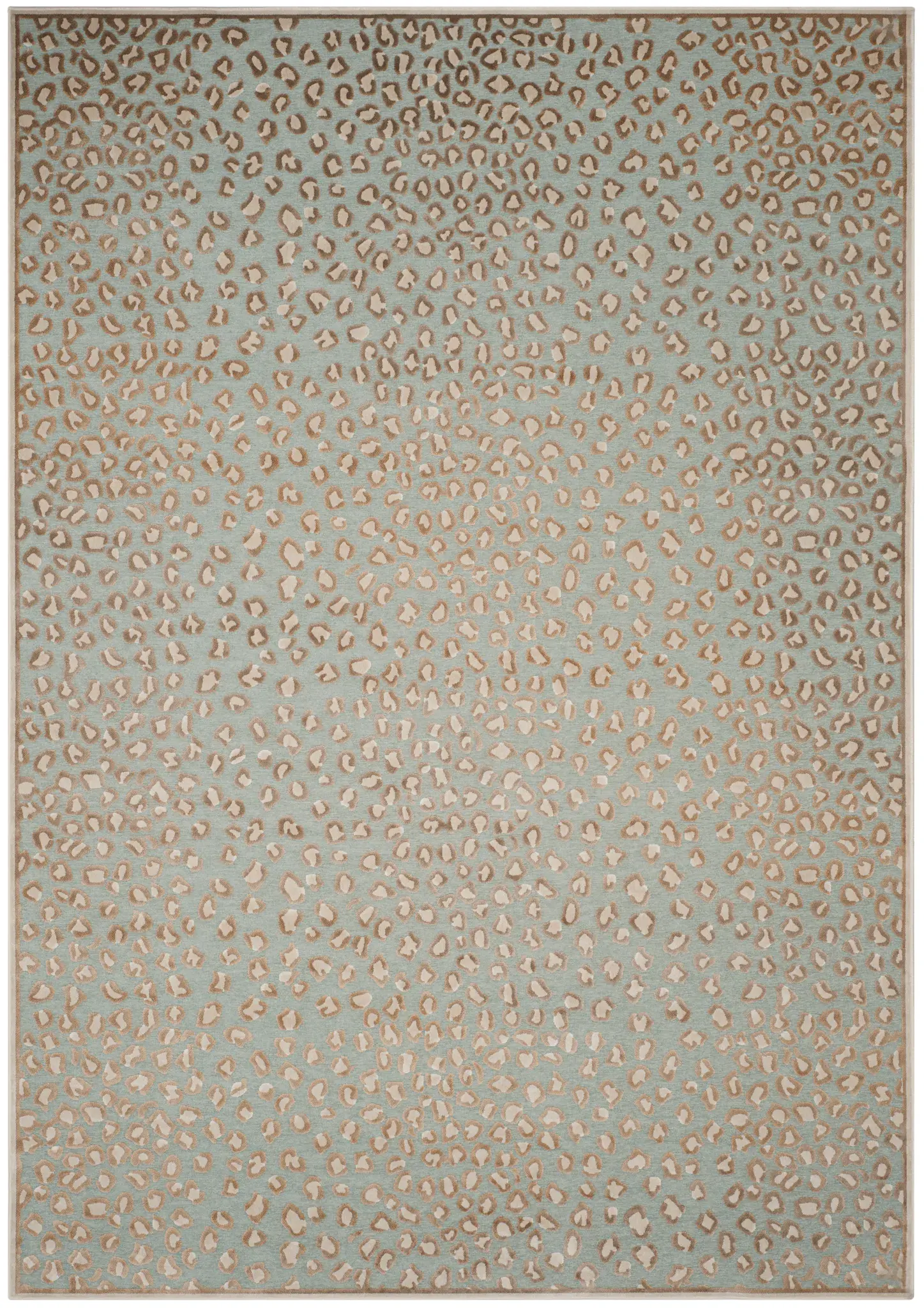 Paradise Glam Animal Print Viscose Rug