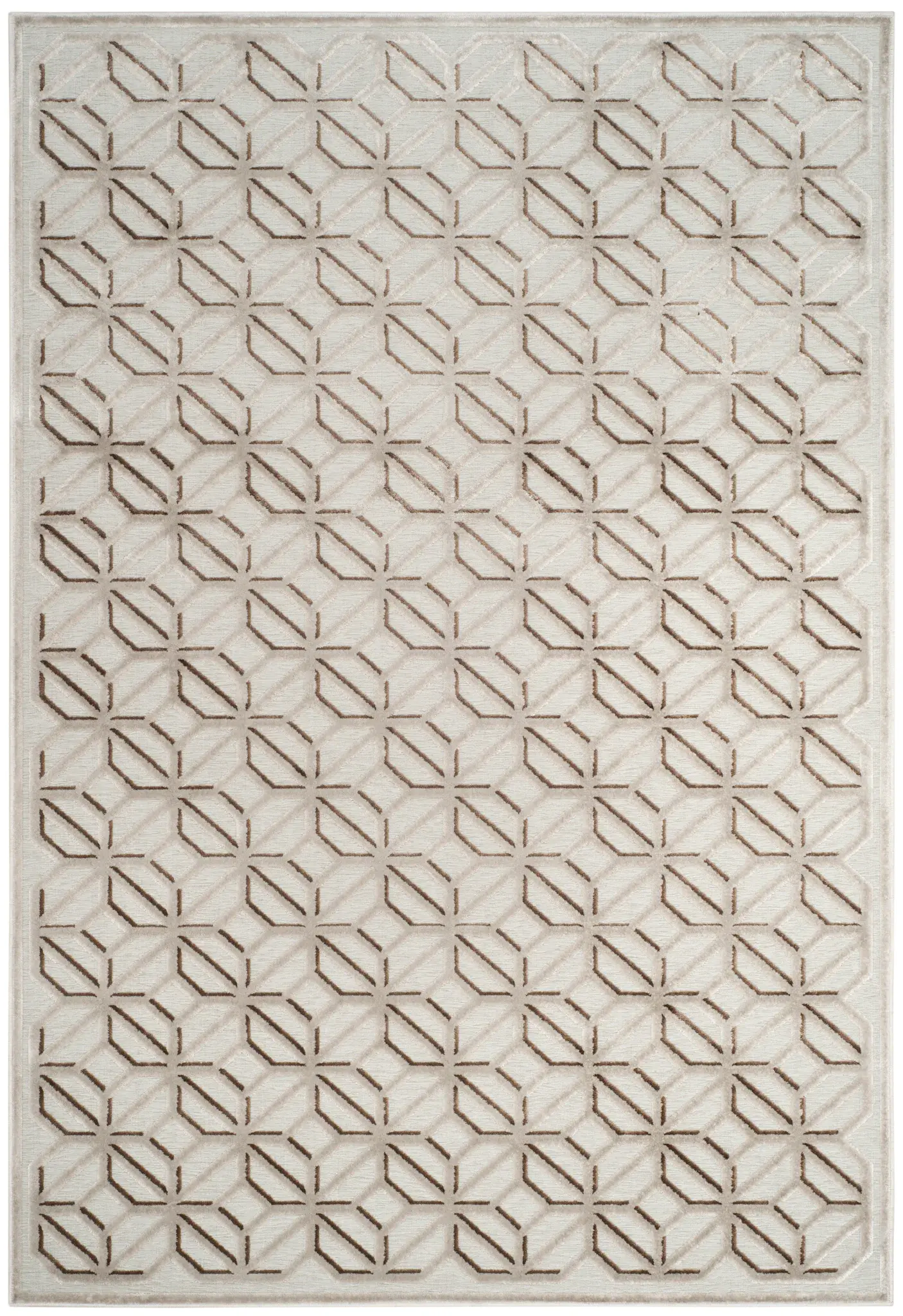 Martha Stewart Paradise Geometric Lattice Viscose Rug