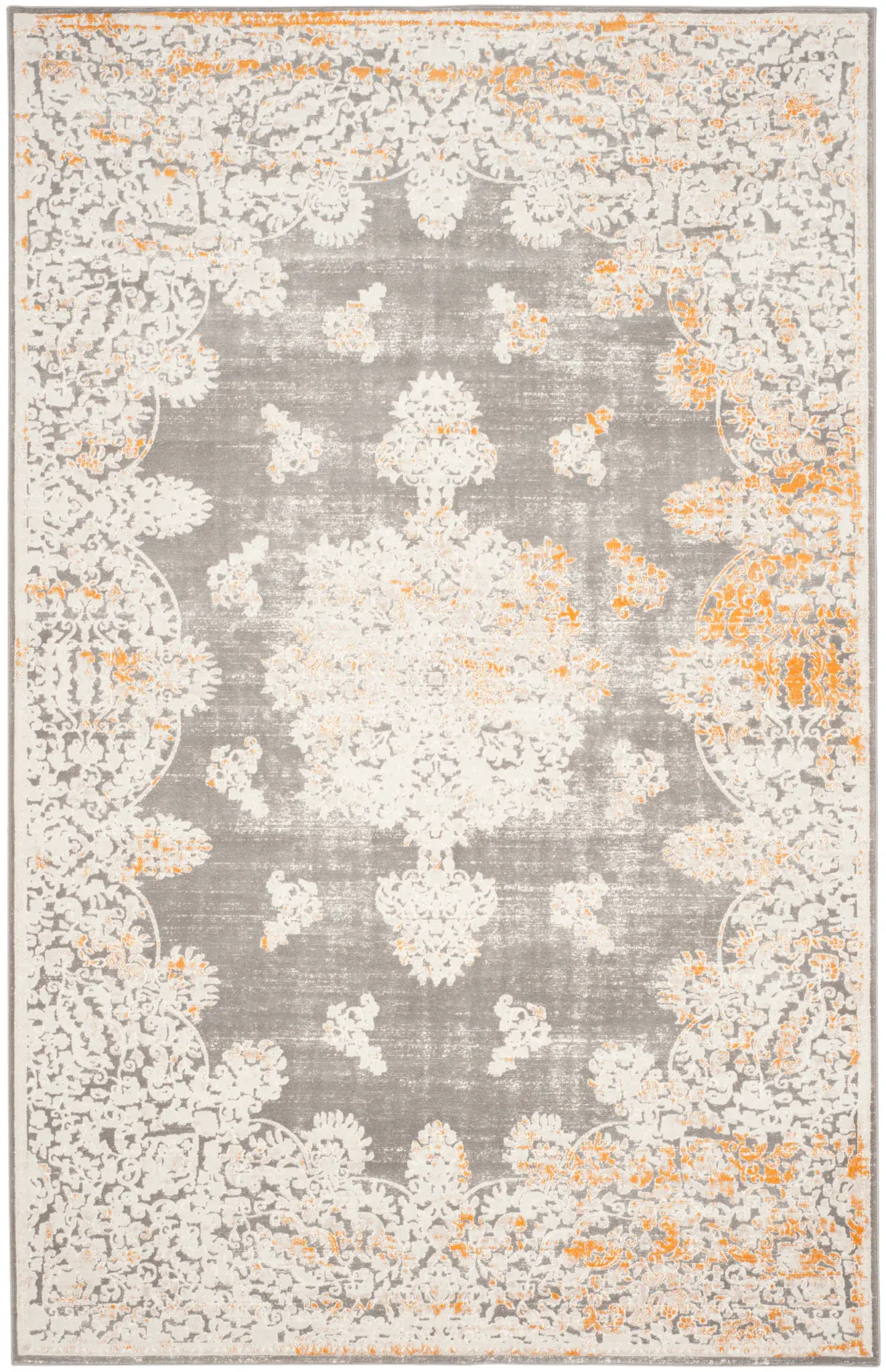 Passion Distressed Medallion Rug