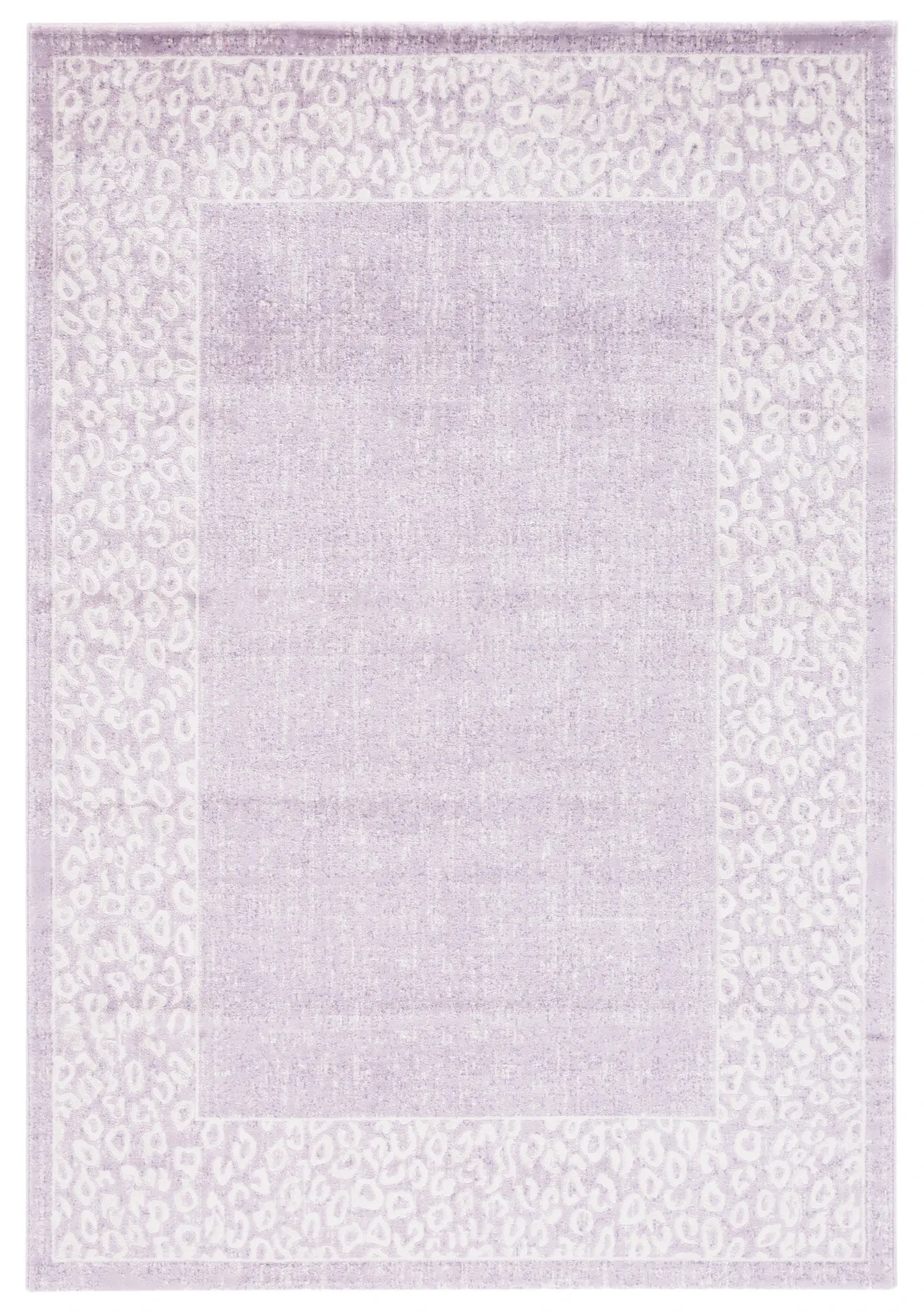 Passion Glam Leopard Border Rug