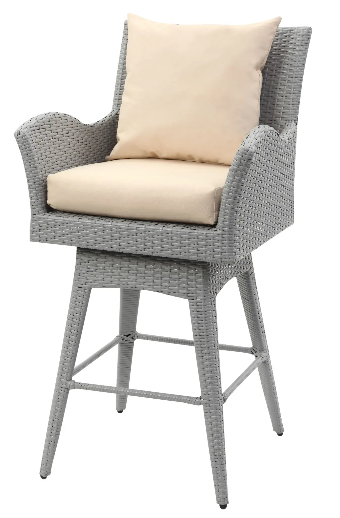 Hayes Swivel Arm Barstool