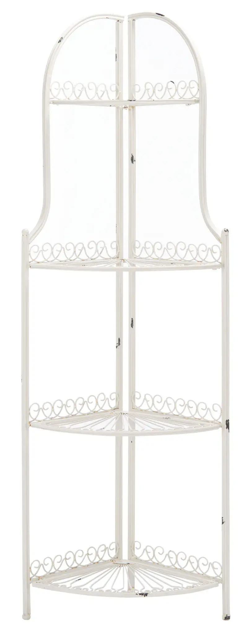 Abarrane Four-Tier Corner Shelf