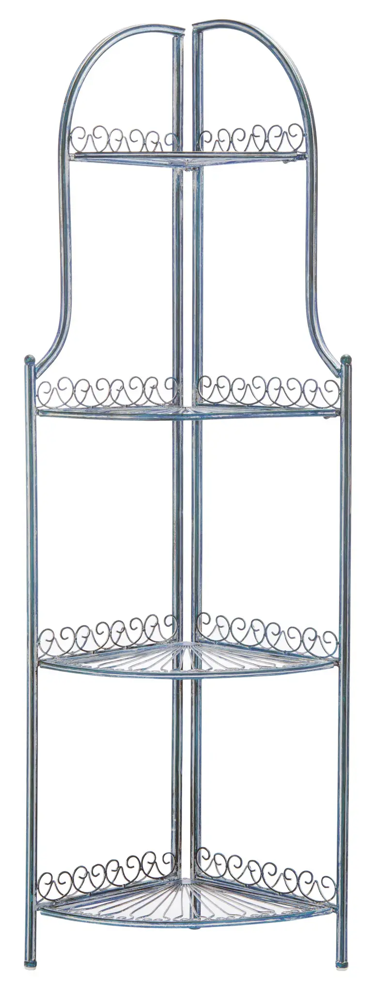 Abarrane Four-Tier Corner Shelf