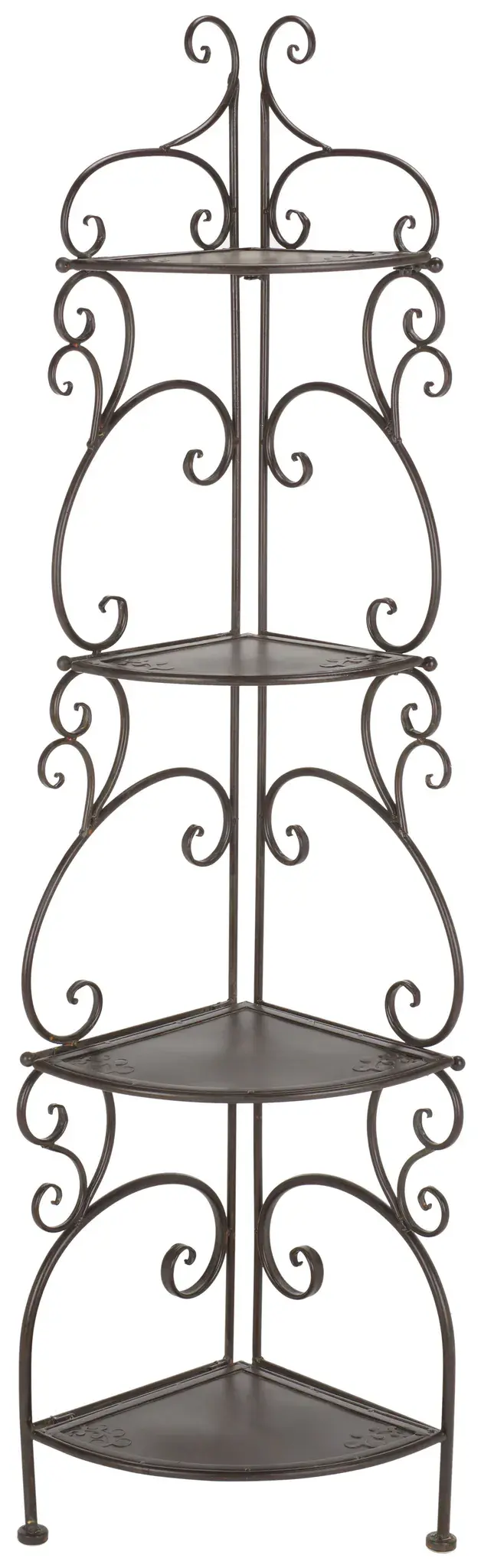 Turuca Four-Tier Corner Shelf