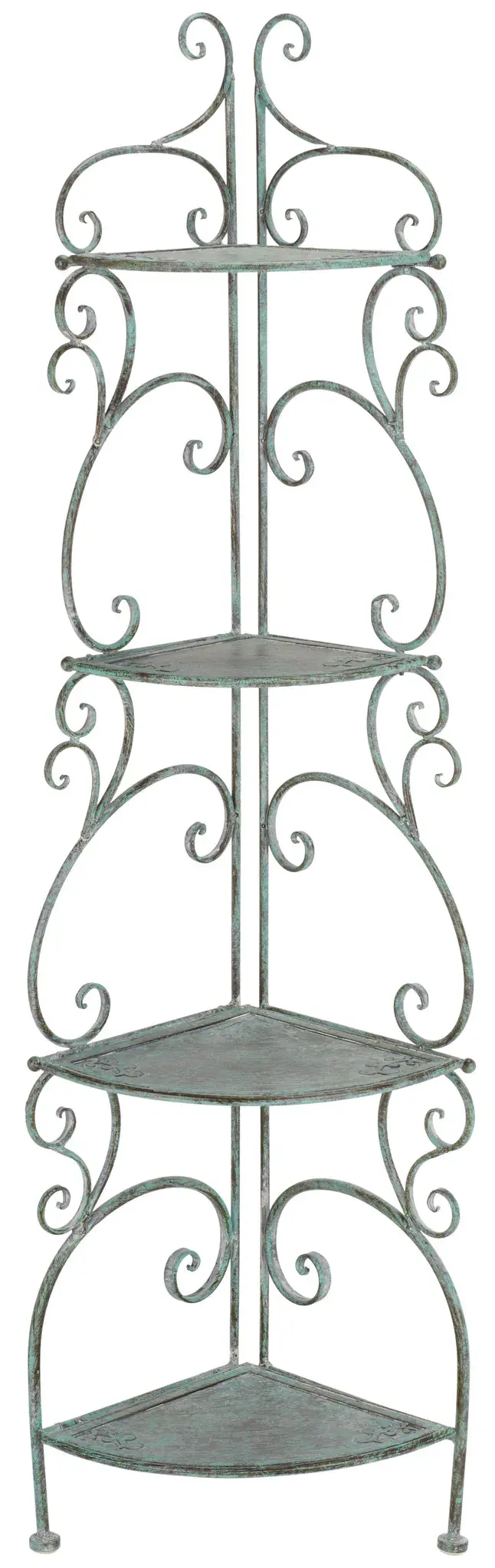 Turuca Four-Tier Corner Shelf