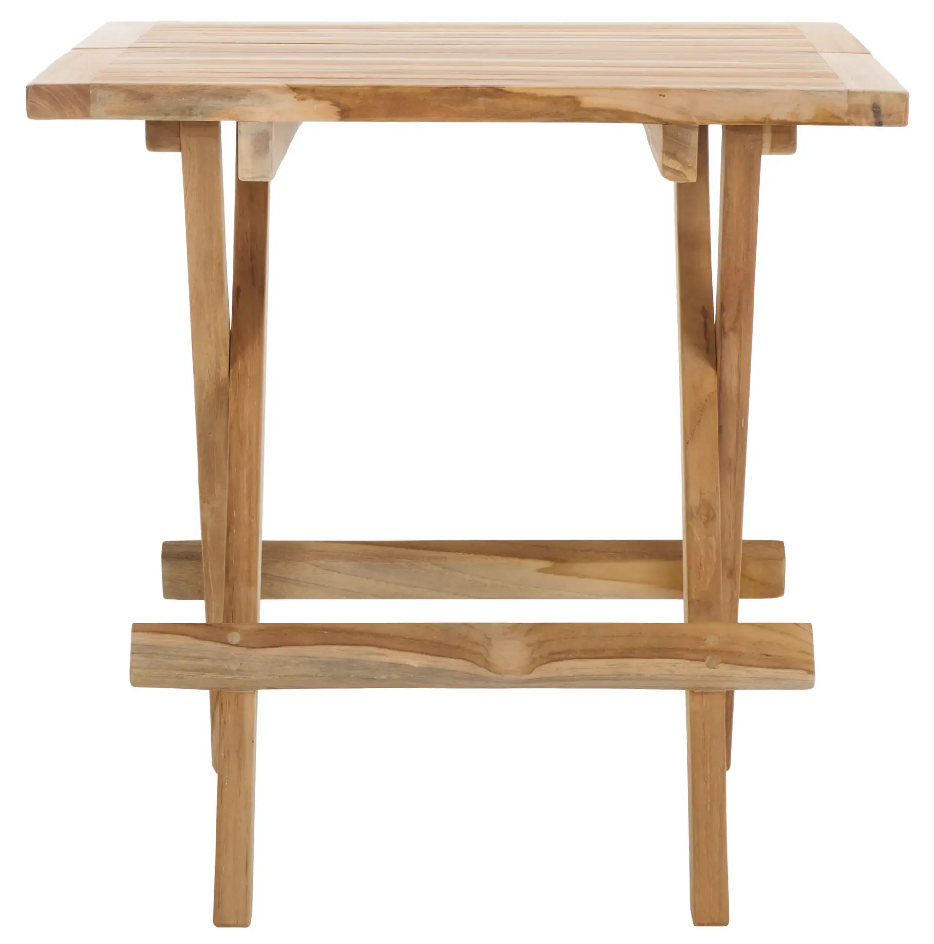 Saba Teak Folding Square Table