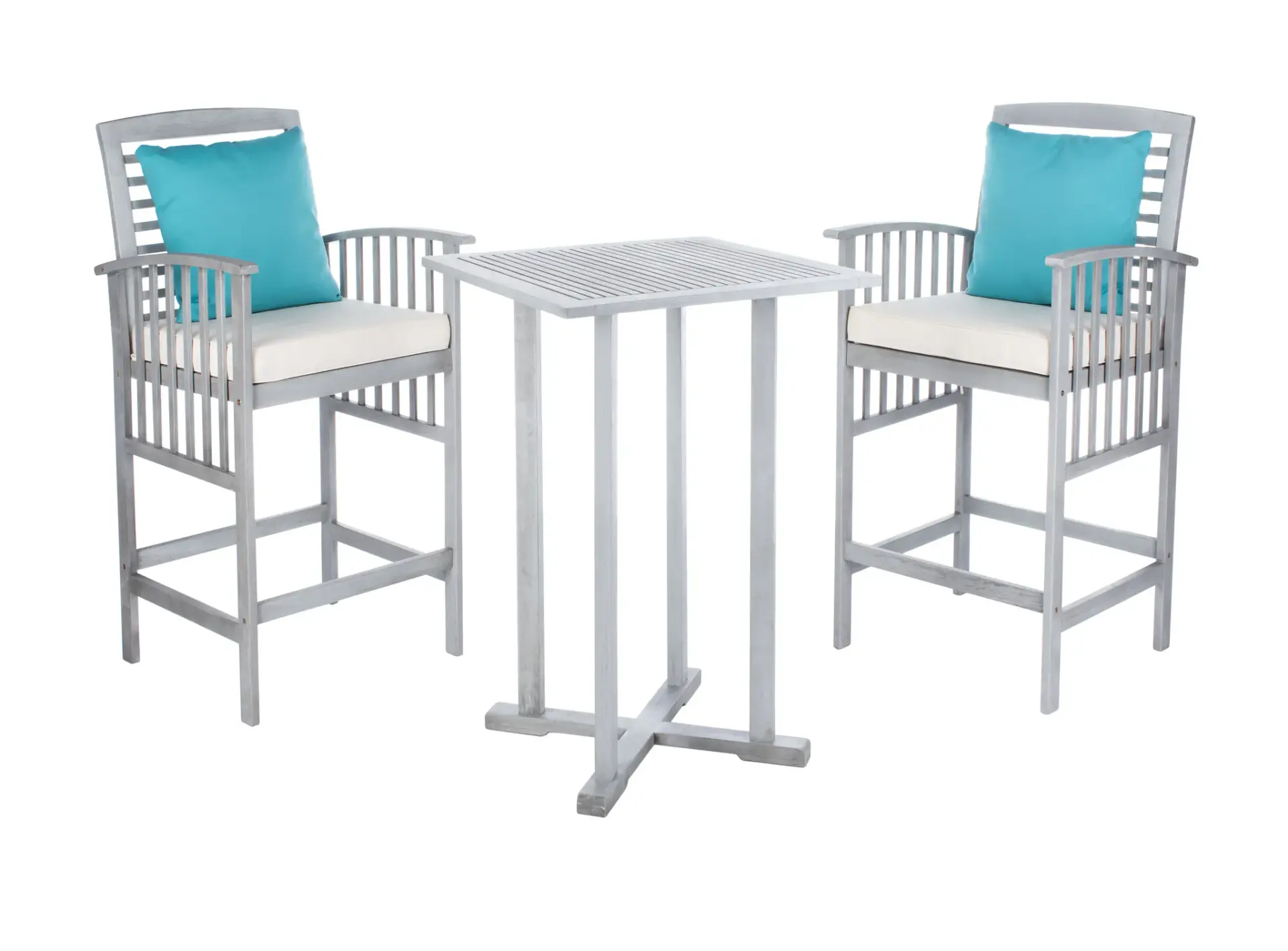 Pate Three-Piece Bar Height Bistro Set
