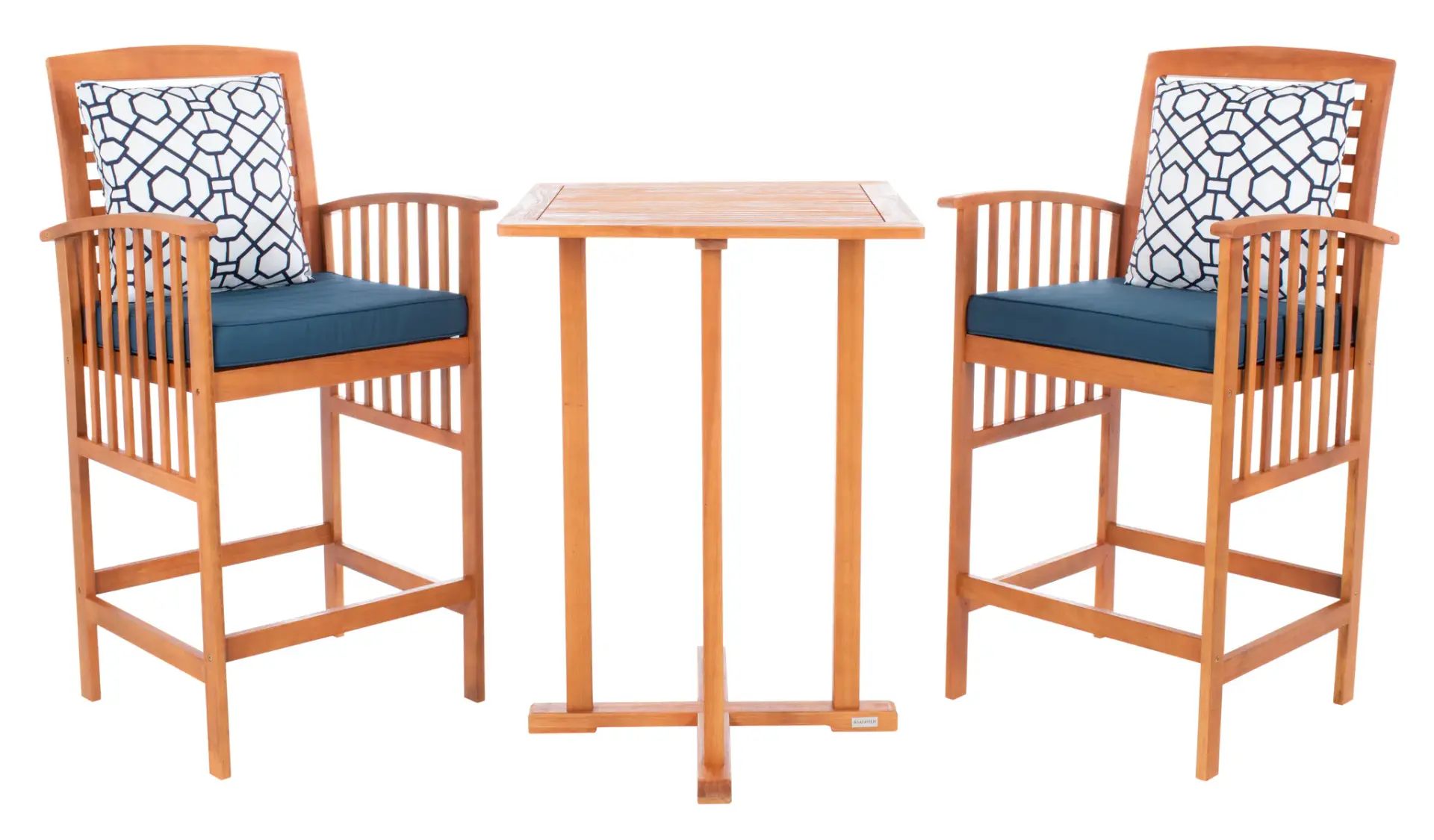 Pate Three-Piece Bar Height Bistro Set