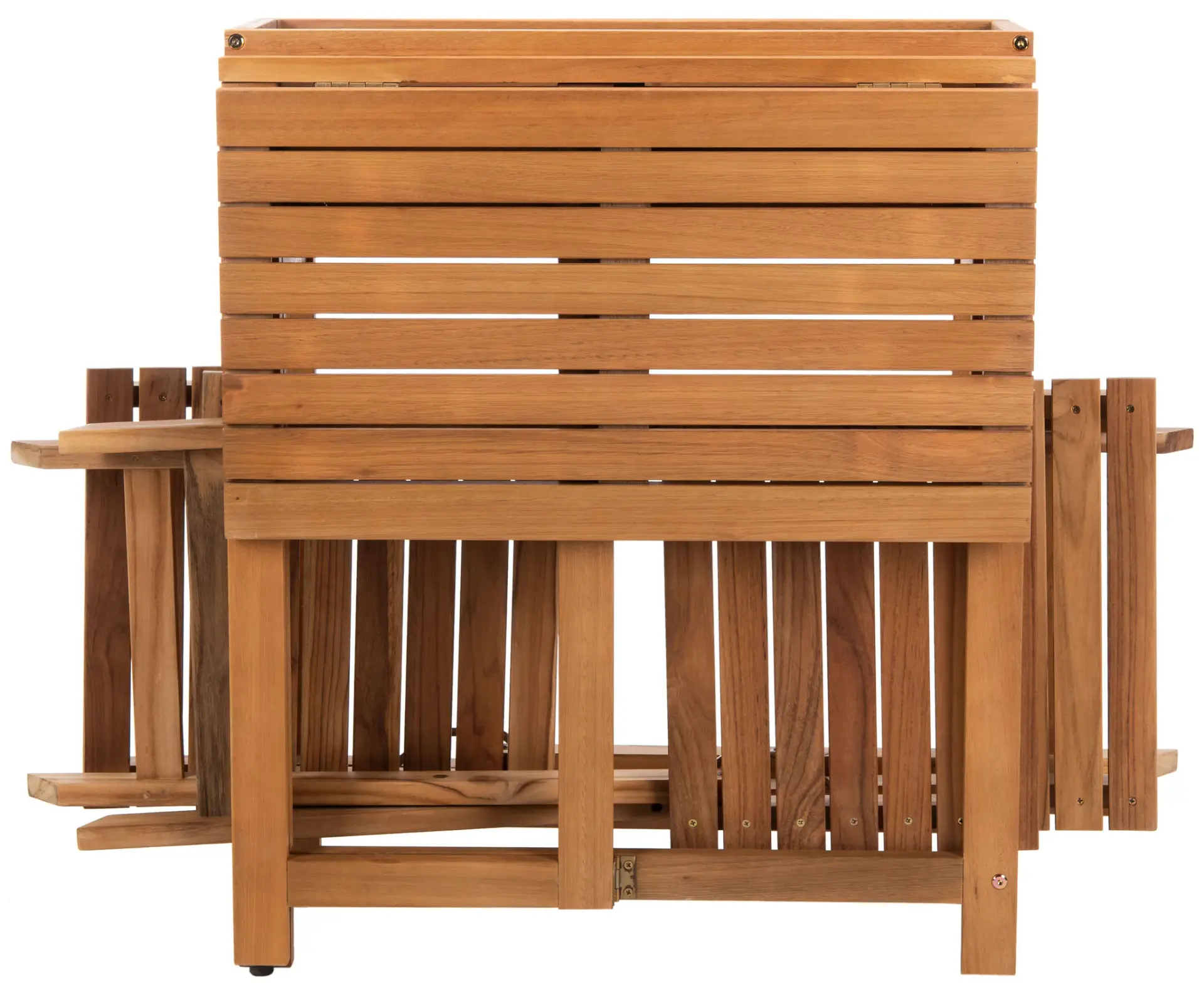 Walten Three-Piece Flower Shelf Bistro Set