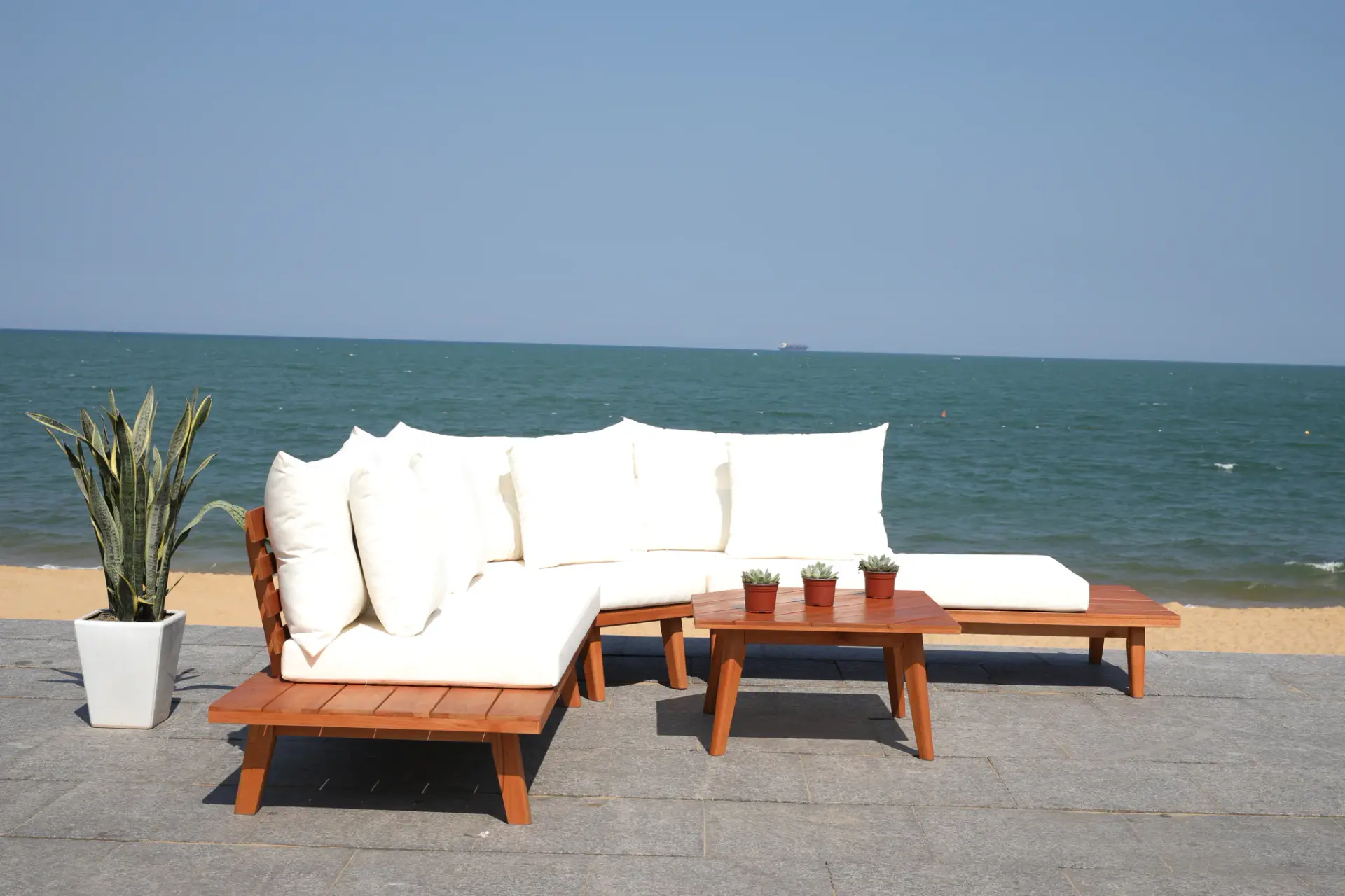 Lansen Four-Piece Corner Living Set