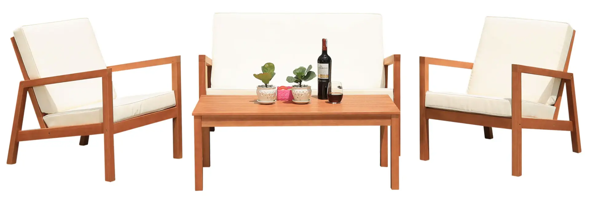 Larence Four-Piece Living Set