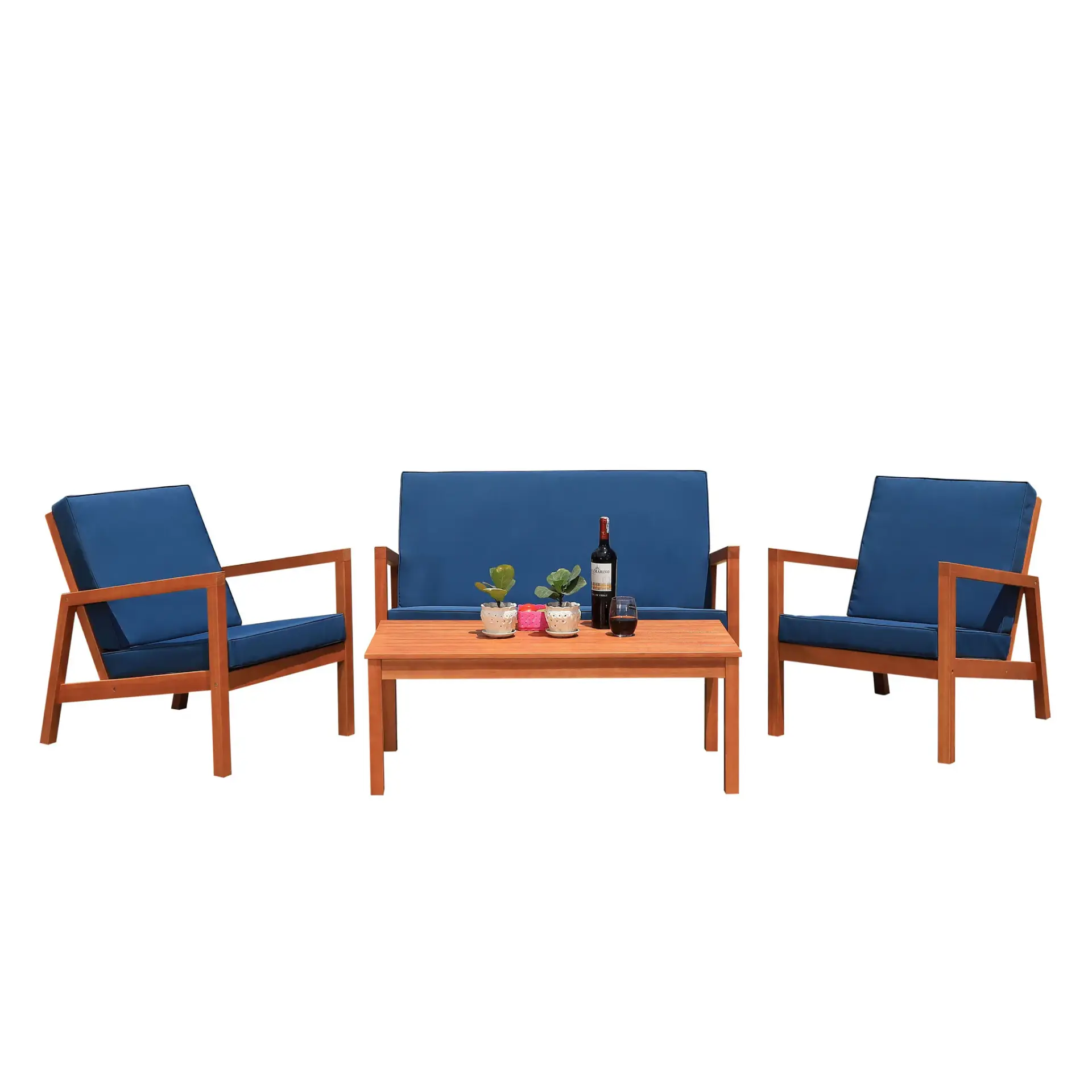 Larence Four-Piece Living Set
