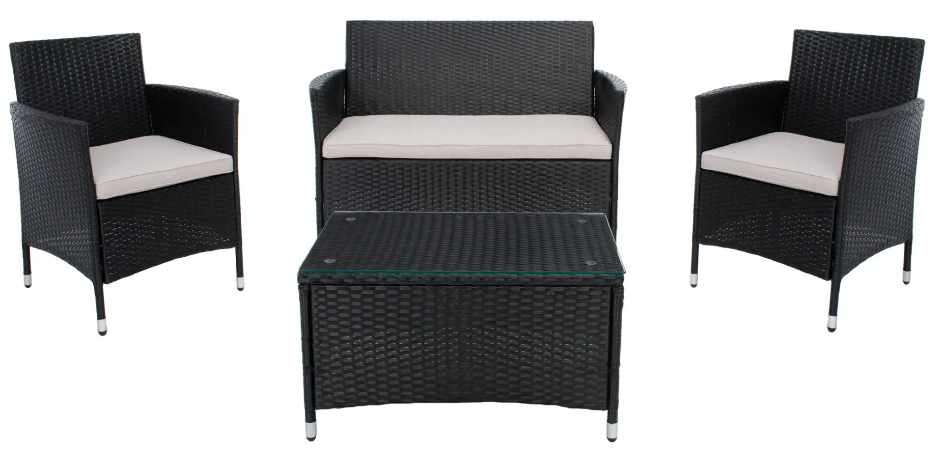 Bandele Four-Piece Living Set