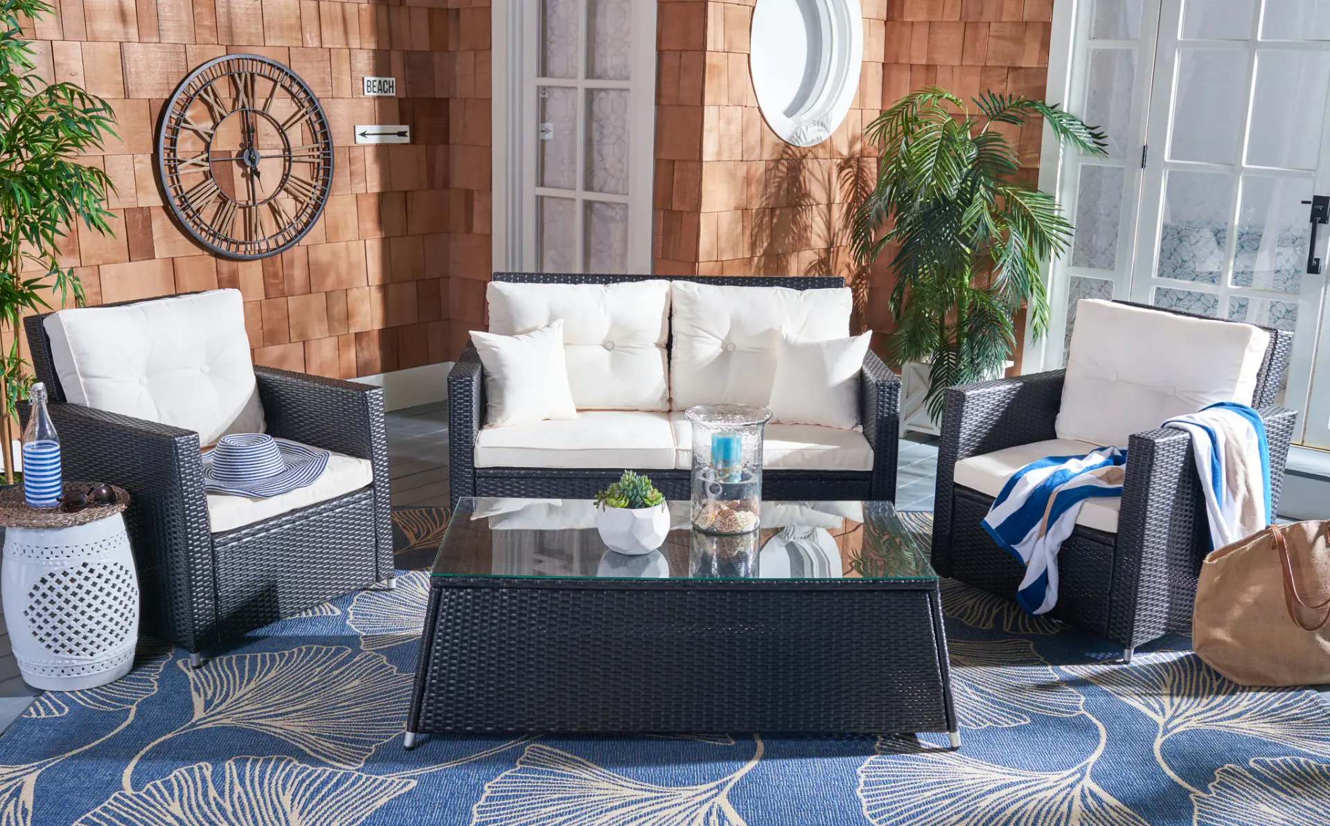Lorma Four-Piece Living Set