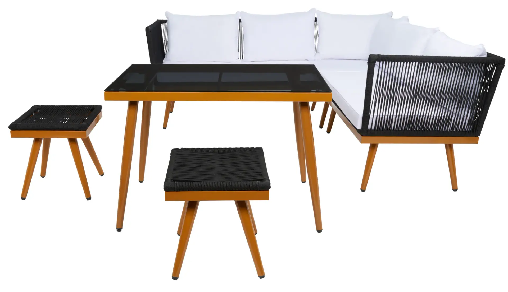Romlin Four-Piece Outdoor Dining Set