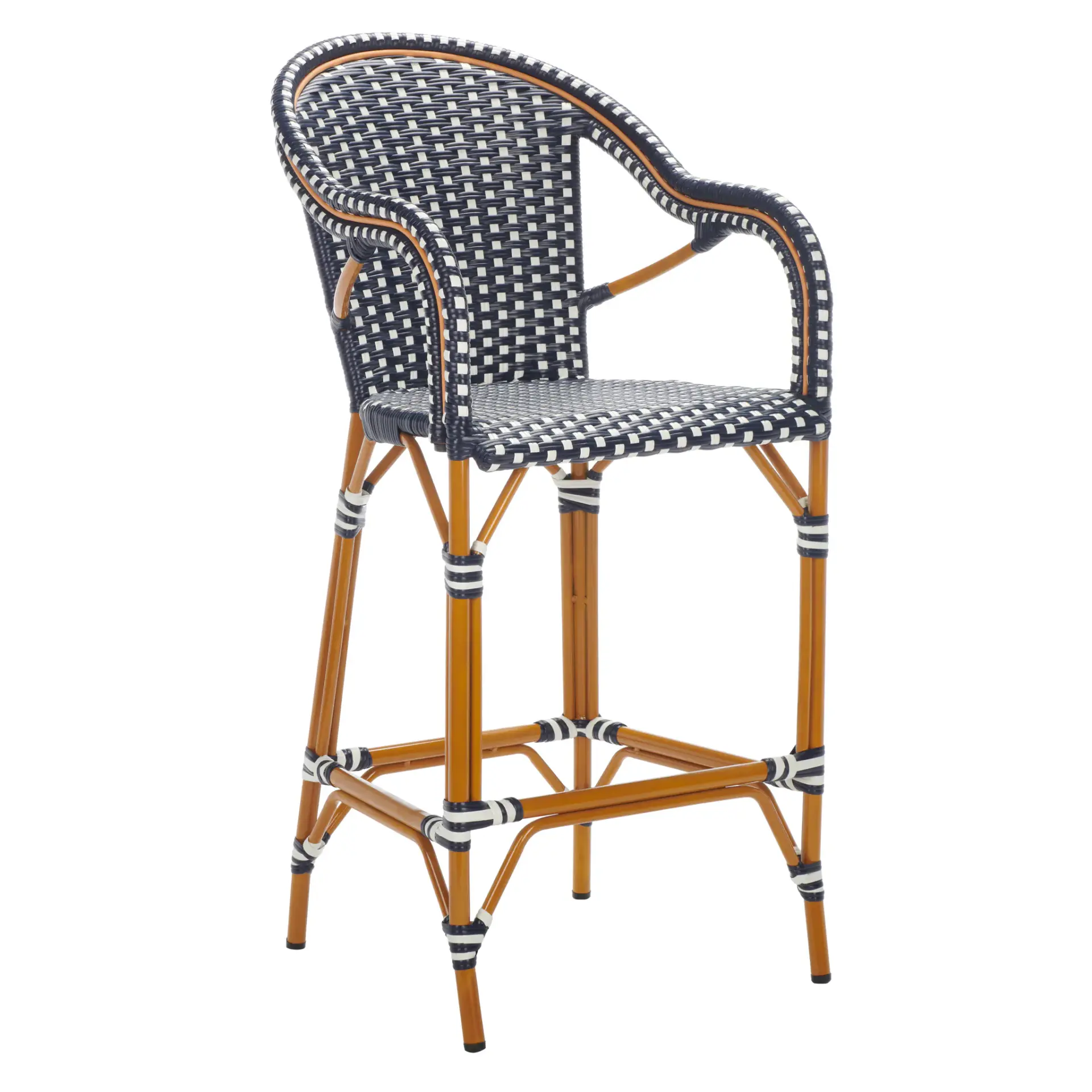California Barstool With Arms
