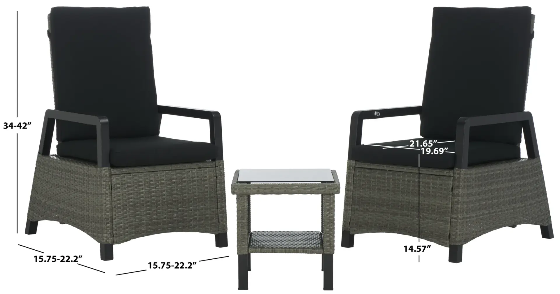 Herman Three-Piece Recliner Set