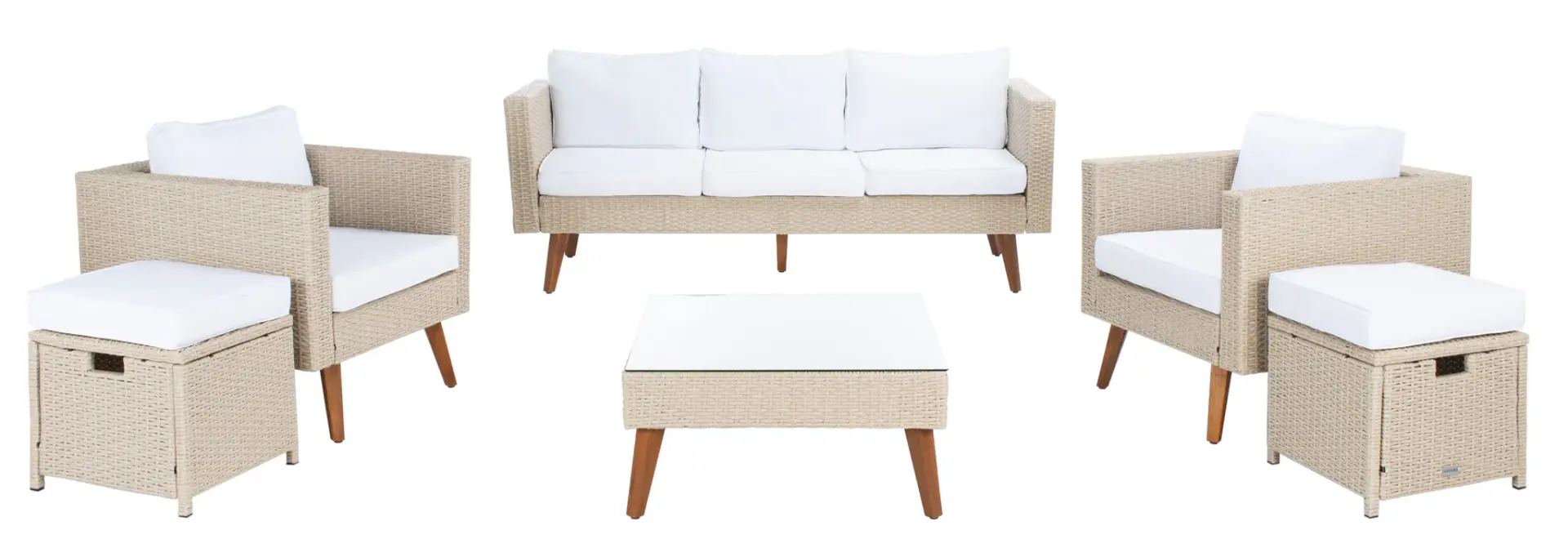 Presla Six-Piece Living Set