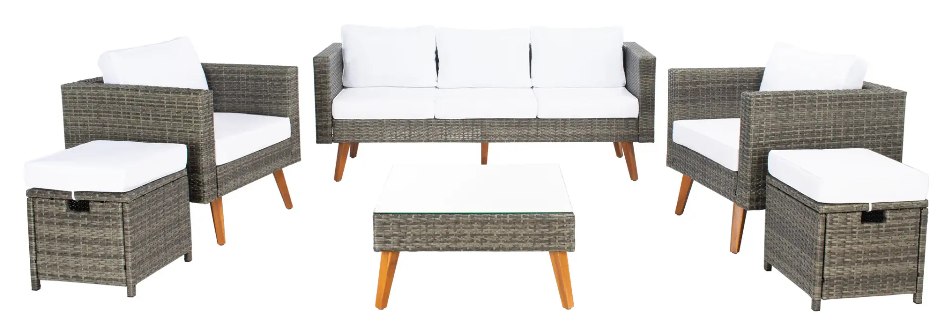 Presla Six-Piece Living Set
