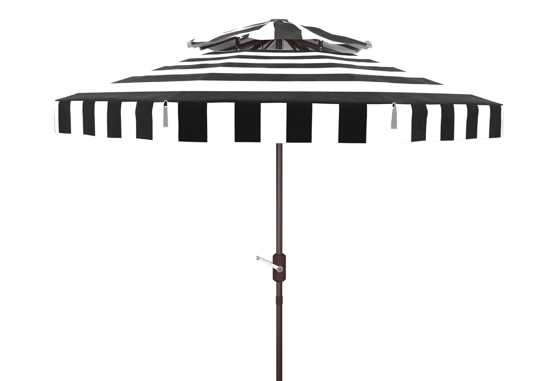 Elsa Nine-Foot Double-Top Crank Umbrella