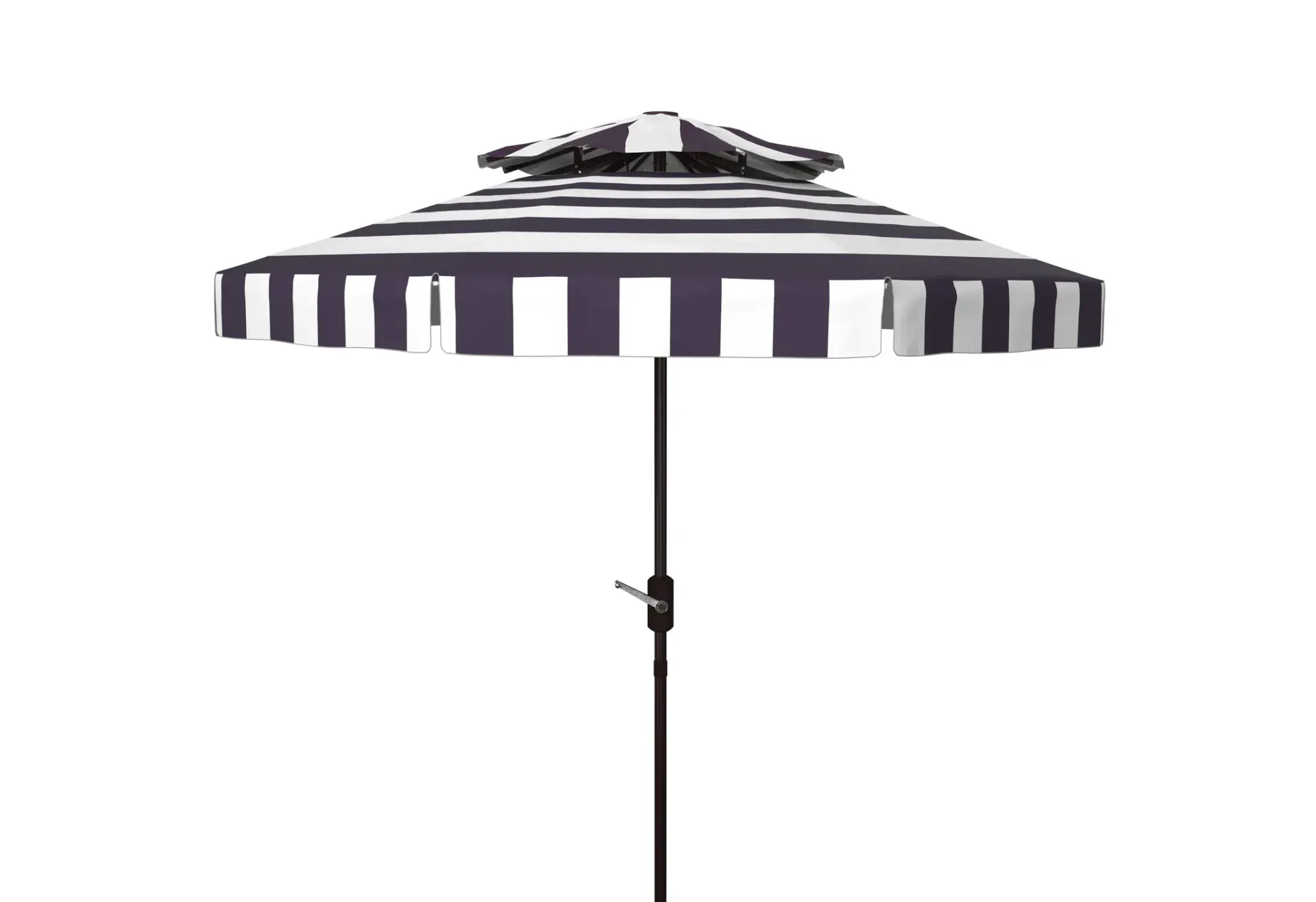 Elsa Nine-Foot Double-Top Crank Umbrella