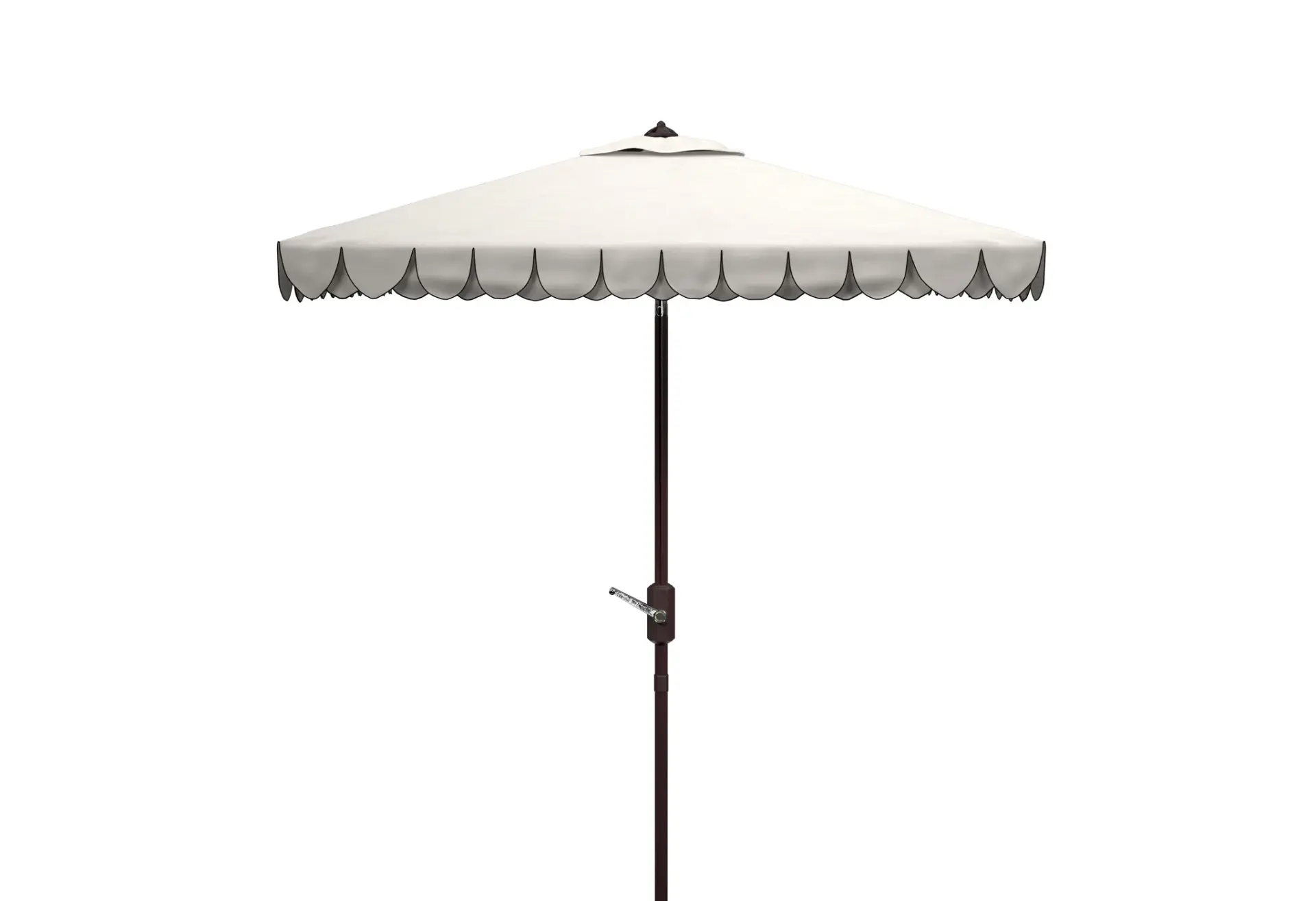 Valance 7.5-Foot Square Crank Umbrella