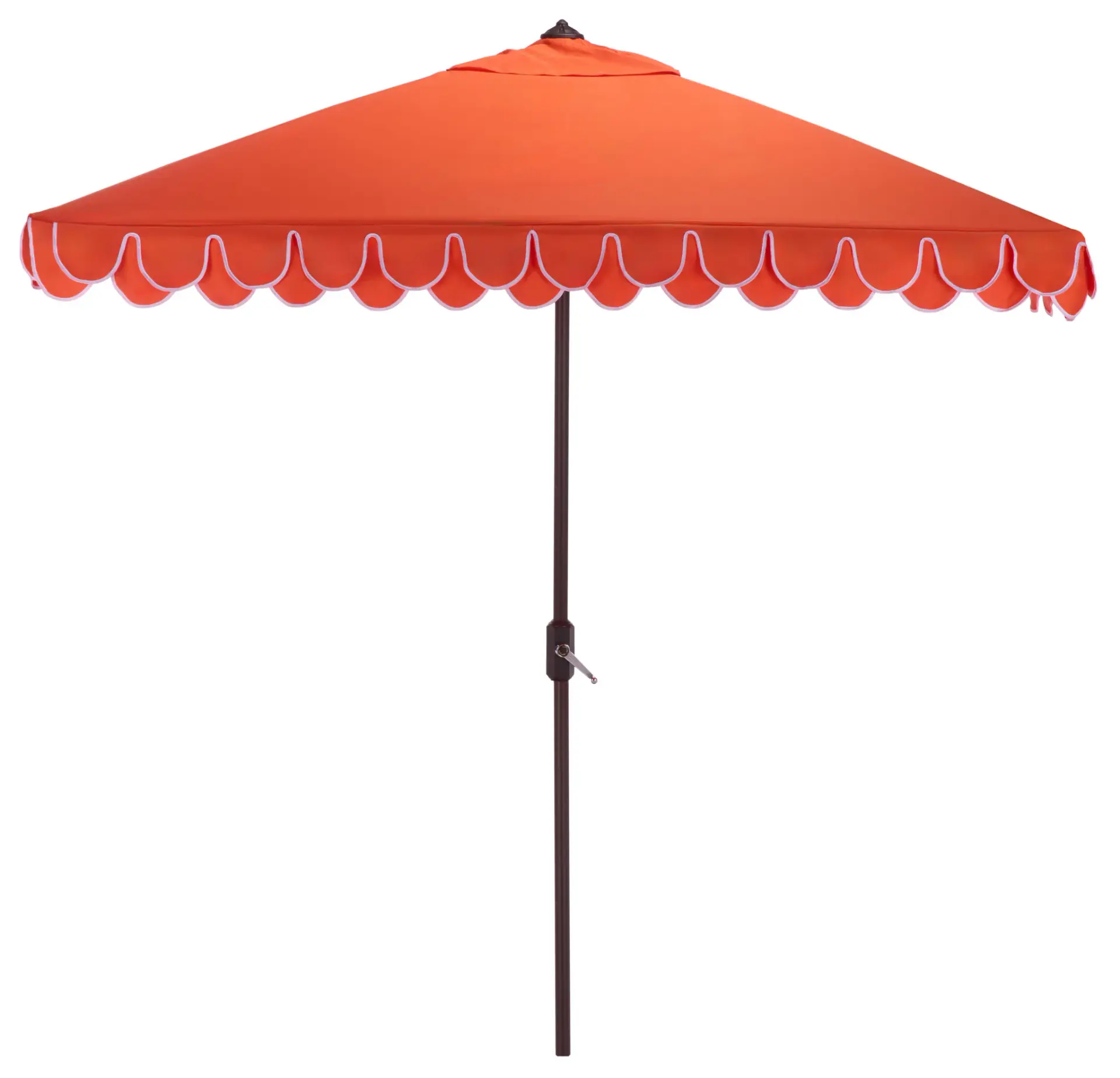 Valance 7.5-Foot Square Crank Umbrella