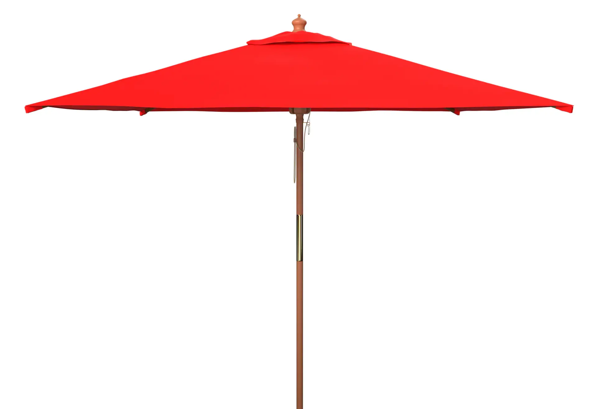 Cannes 7.5-Foot Square Wood Umbrella