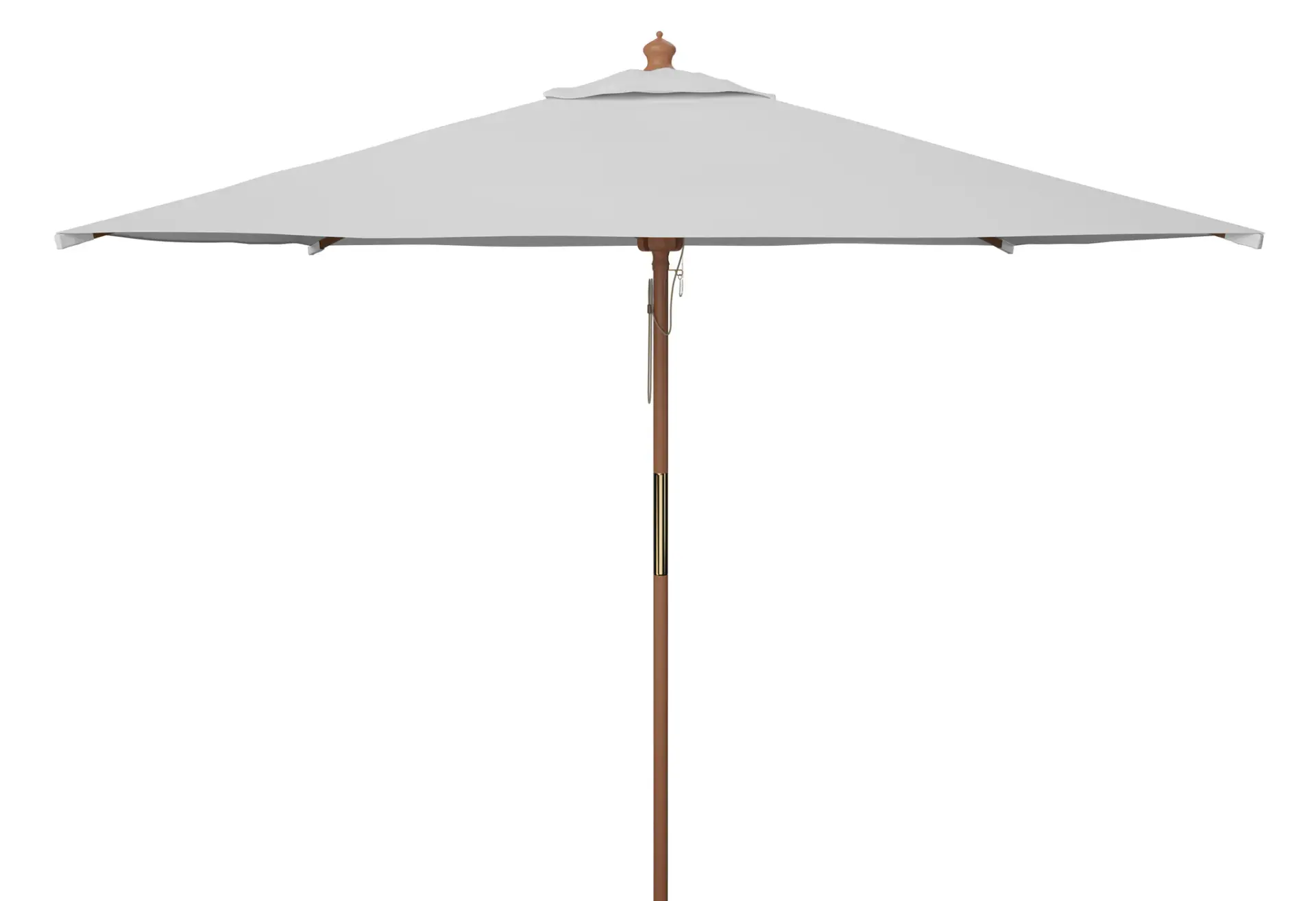Cannes 7.5-Foot Square Wood Umbrella