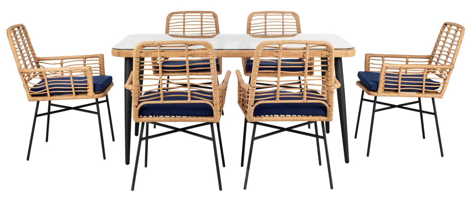 Beson Seven-Piece Dining Set