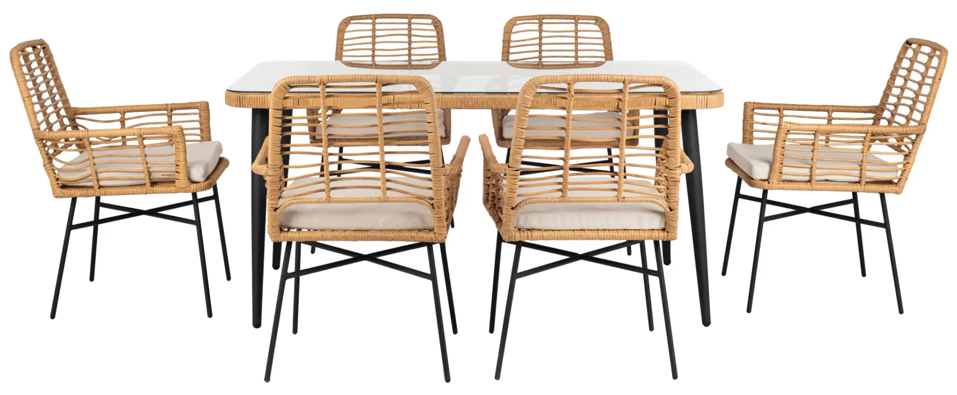 Beson Seven-Piece Dining Set