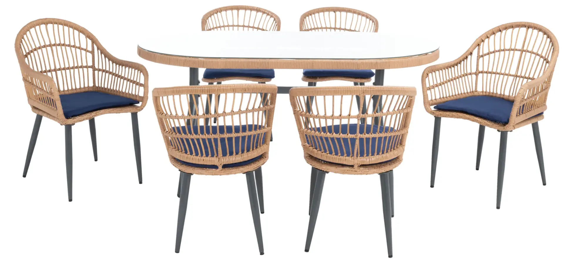 Genser Seven-Piece Dining Set